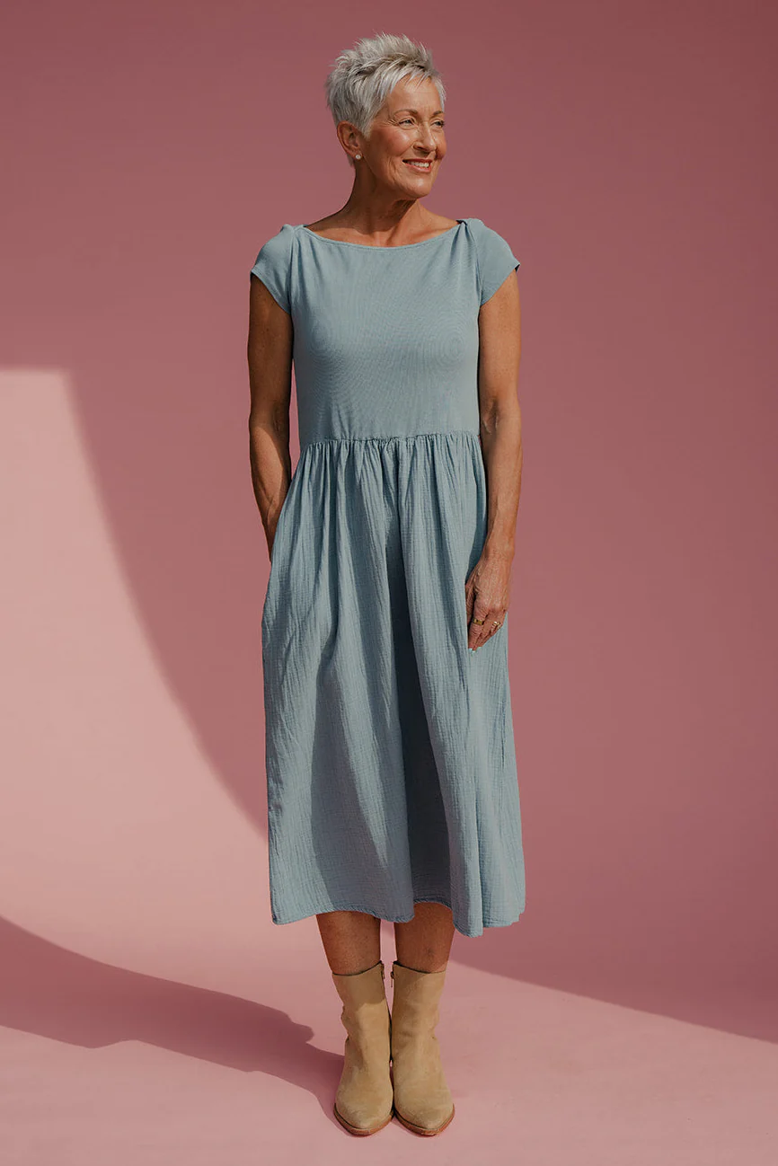 Lake Breeze Midi Dress - Image 6