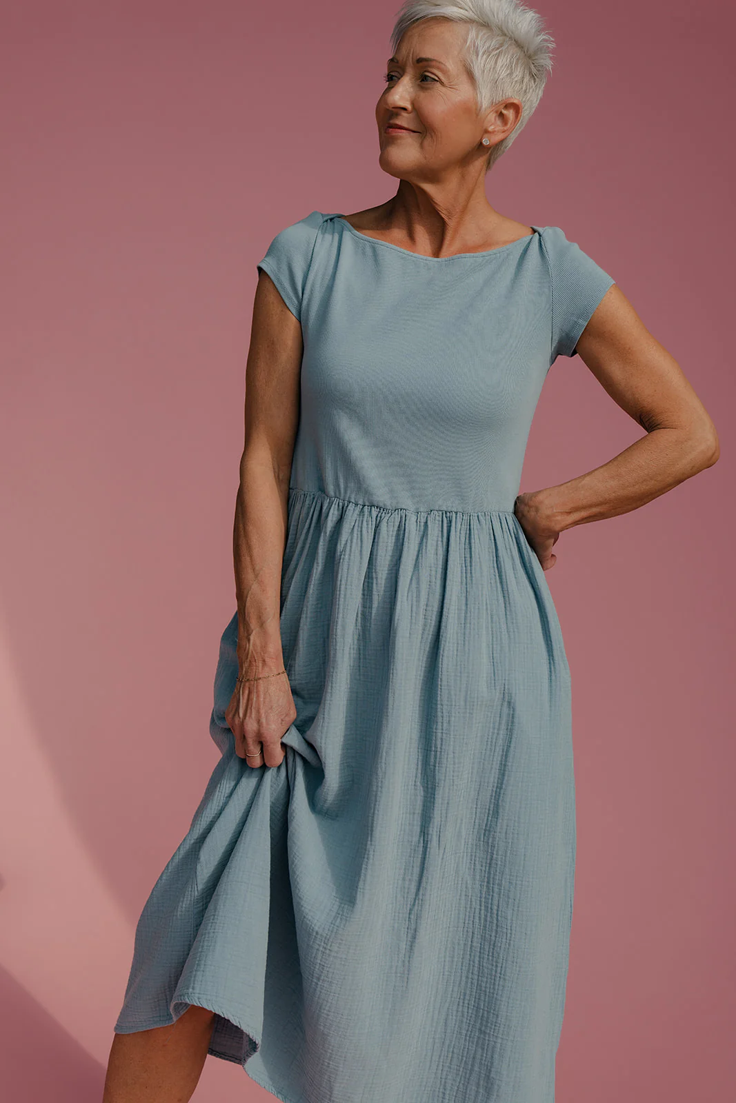 Lake Breeze Midi Dress - Image 8