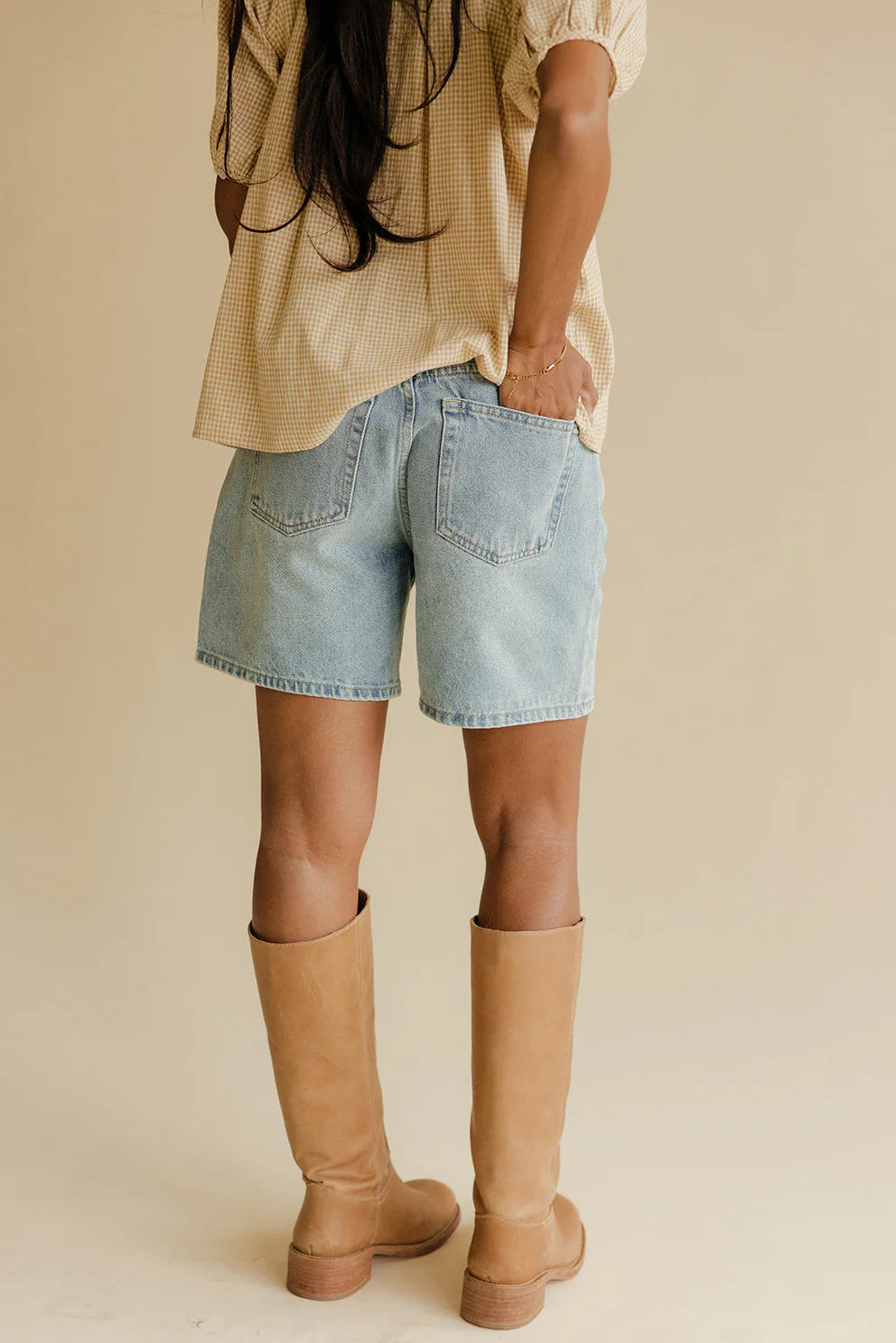 Lake Day Denim Shorts