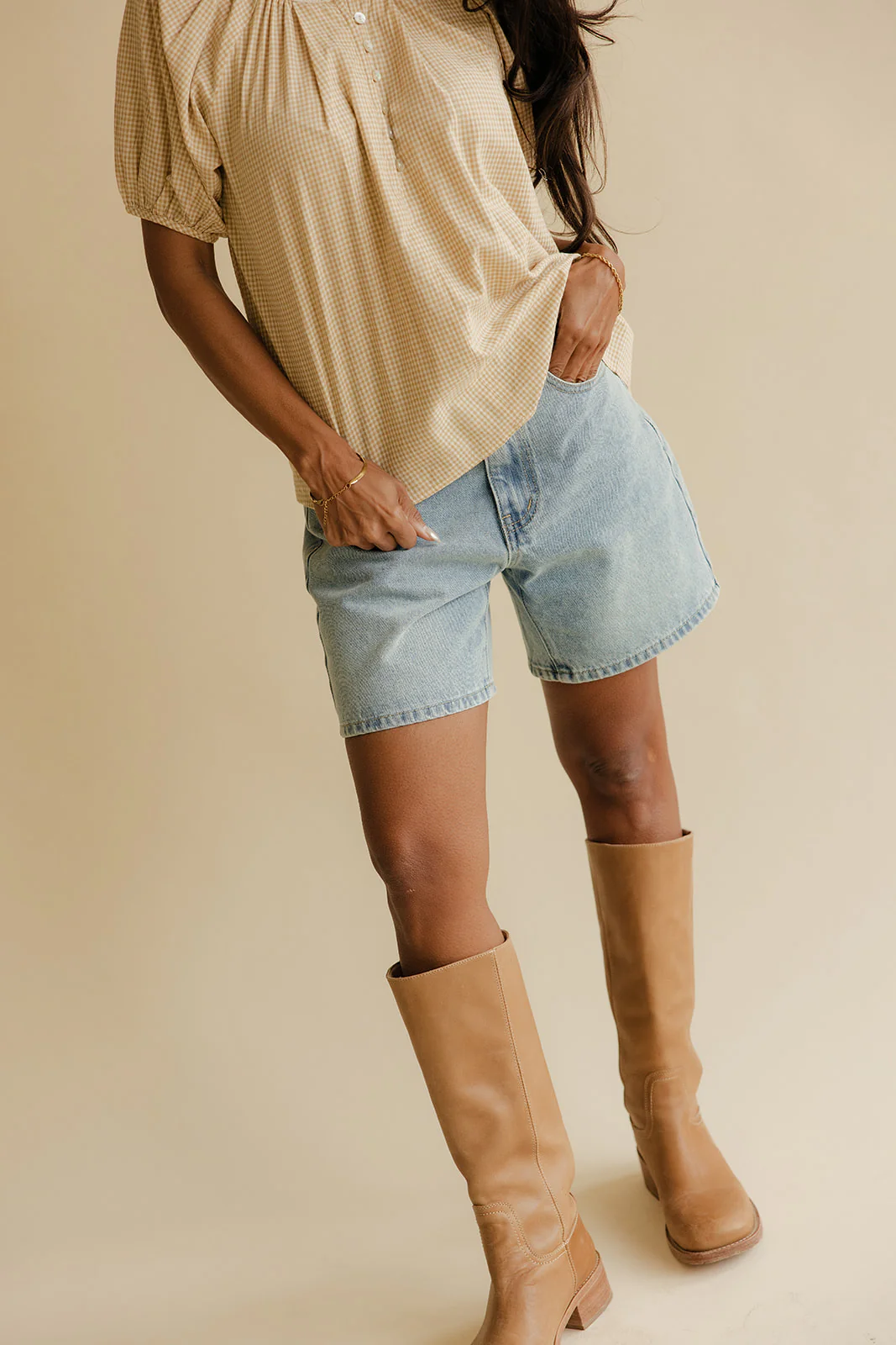 Lake Day Denim Shorts - Image 2