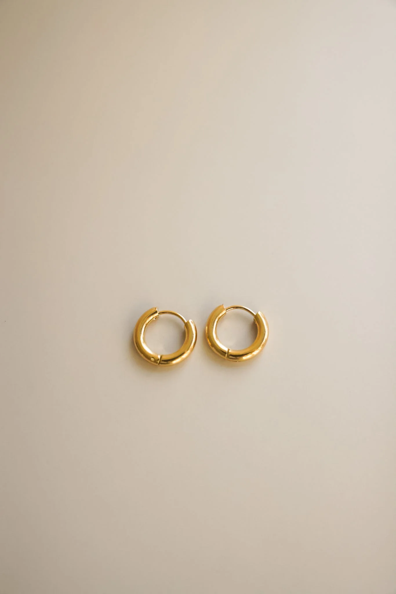 Large Live In Hoop Earrings - Image 2
