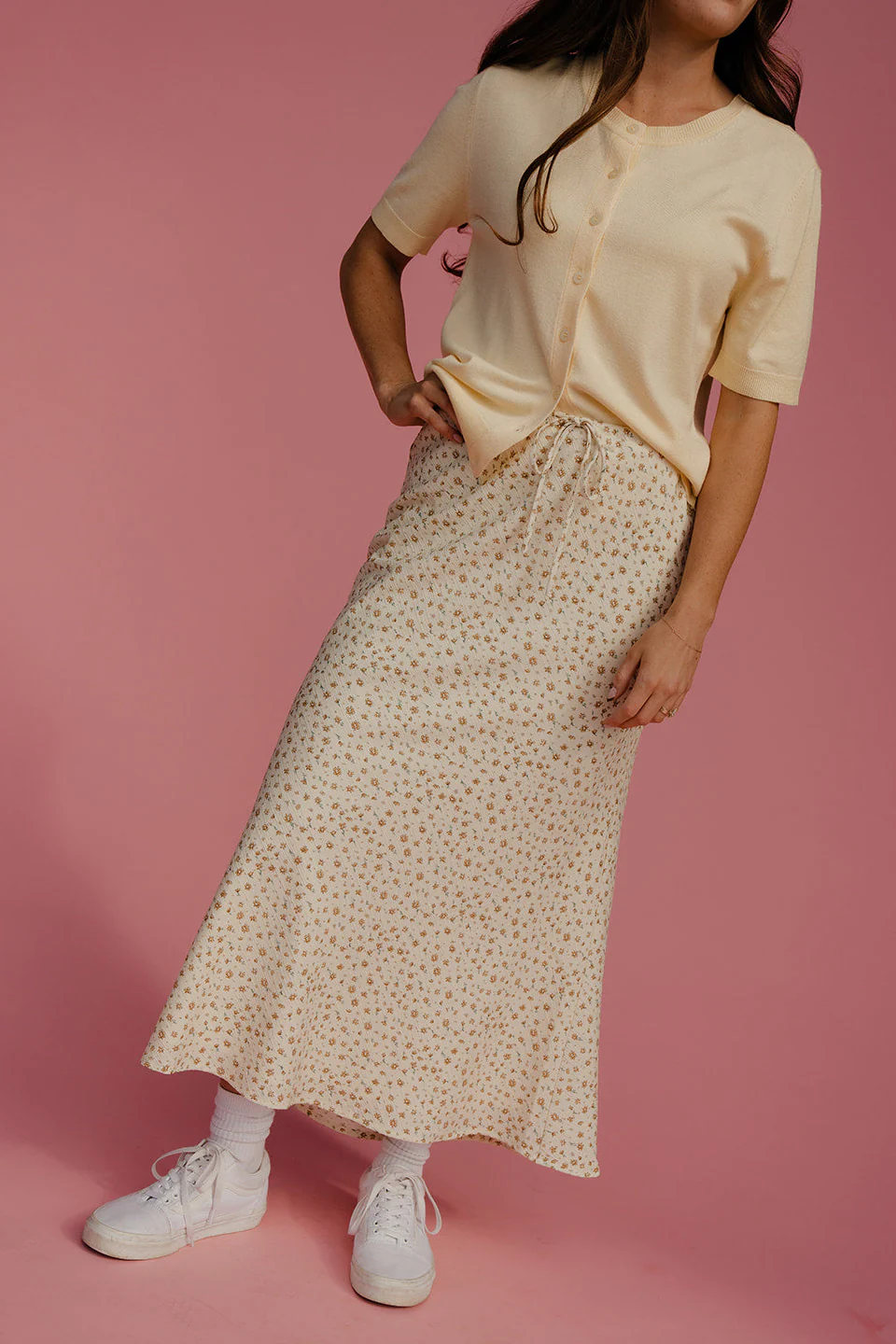 Lazy Daisy Floral Skirt - Image 4