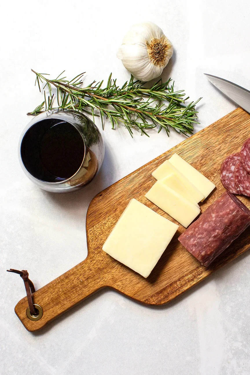 Let’s Eat Wooden Charcuterie Board - Image 5