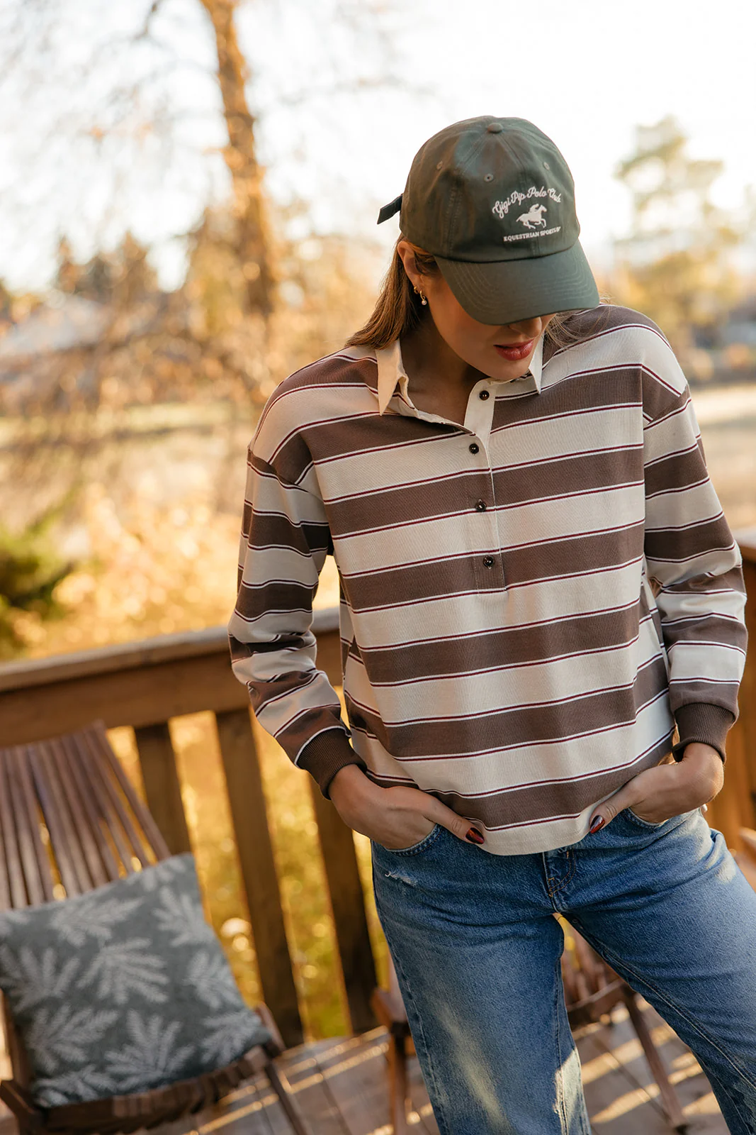 Linden Stripe Polo - Image 2