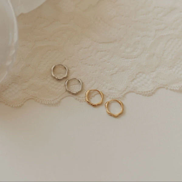 Lola Floral Hoops - Image 8