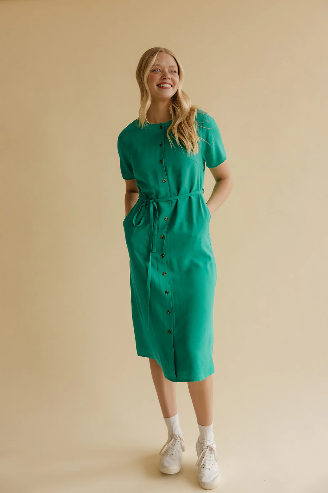Love You Most Button Midi - Image 6