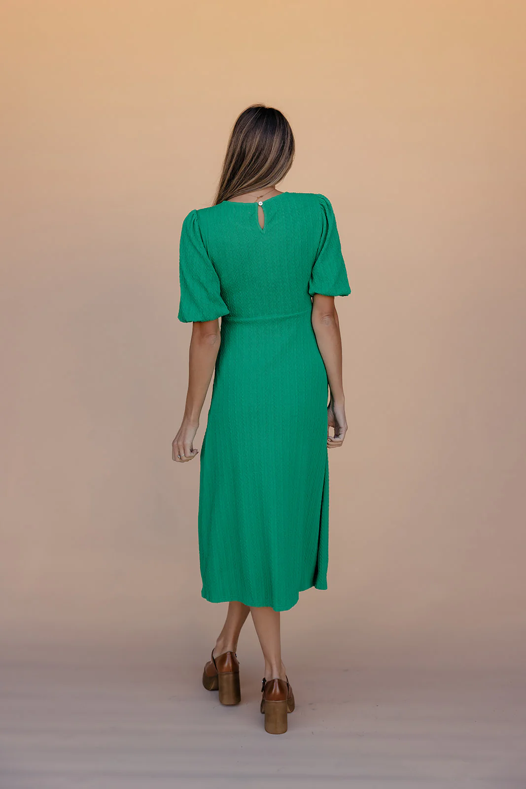 Lucky Charm Puff Sleeve Dress - Image 6