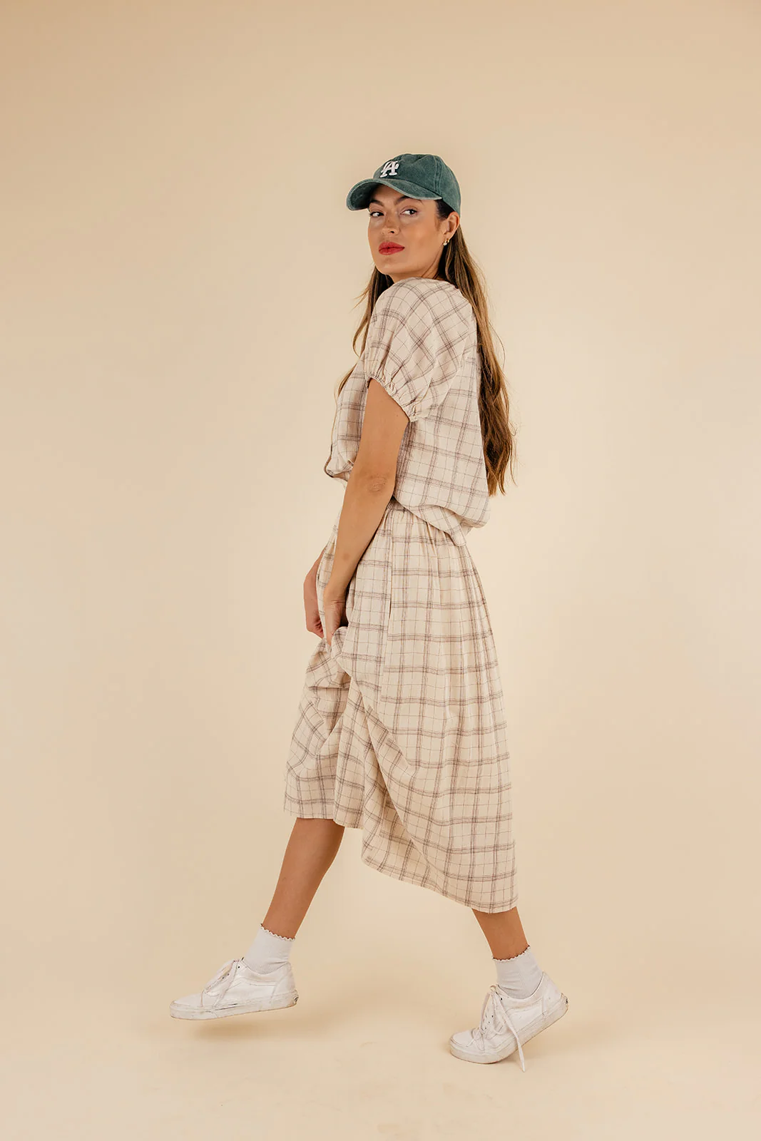 Coretta Plaid Blouse - Image 8