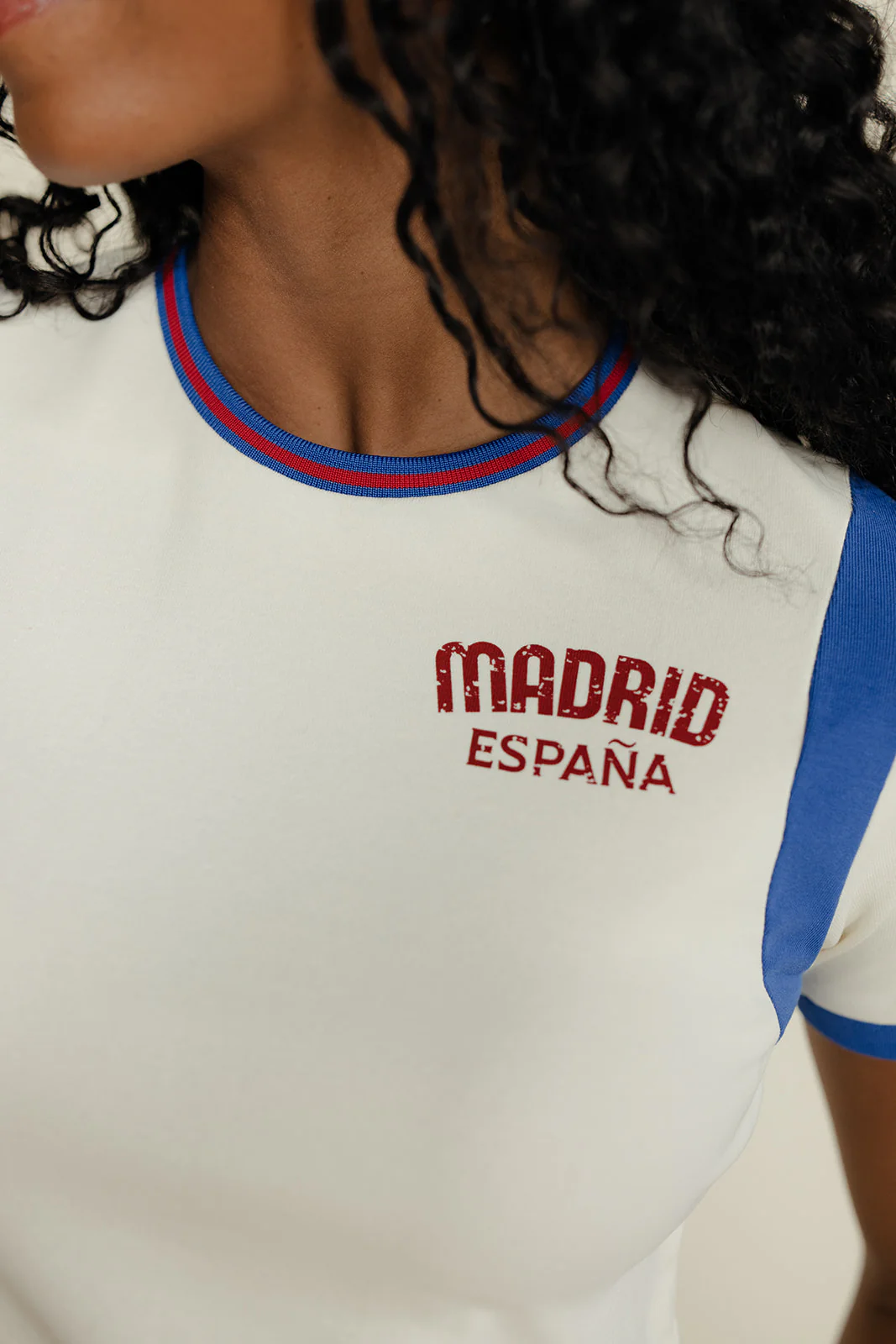 Madrid Morning Ringer Tee - Image 2