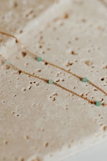 Malibu Necklace in Turquoise - Image 6