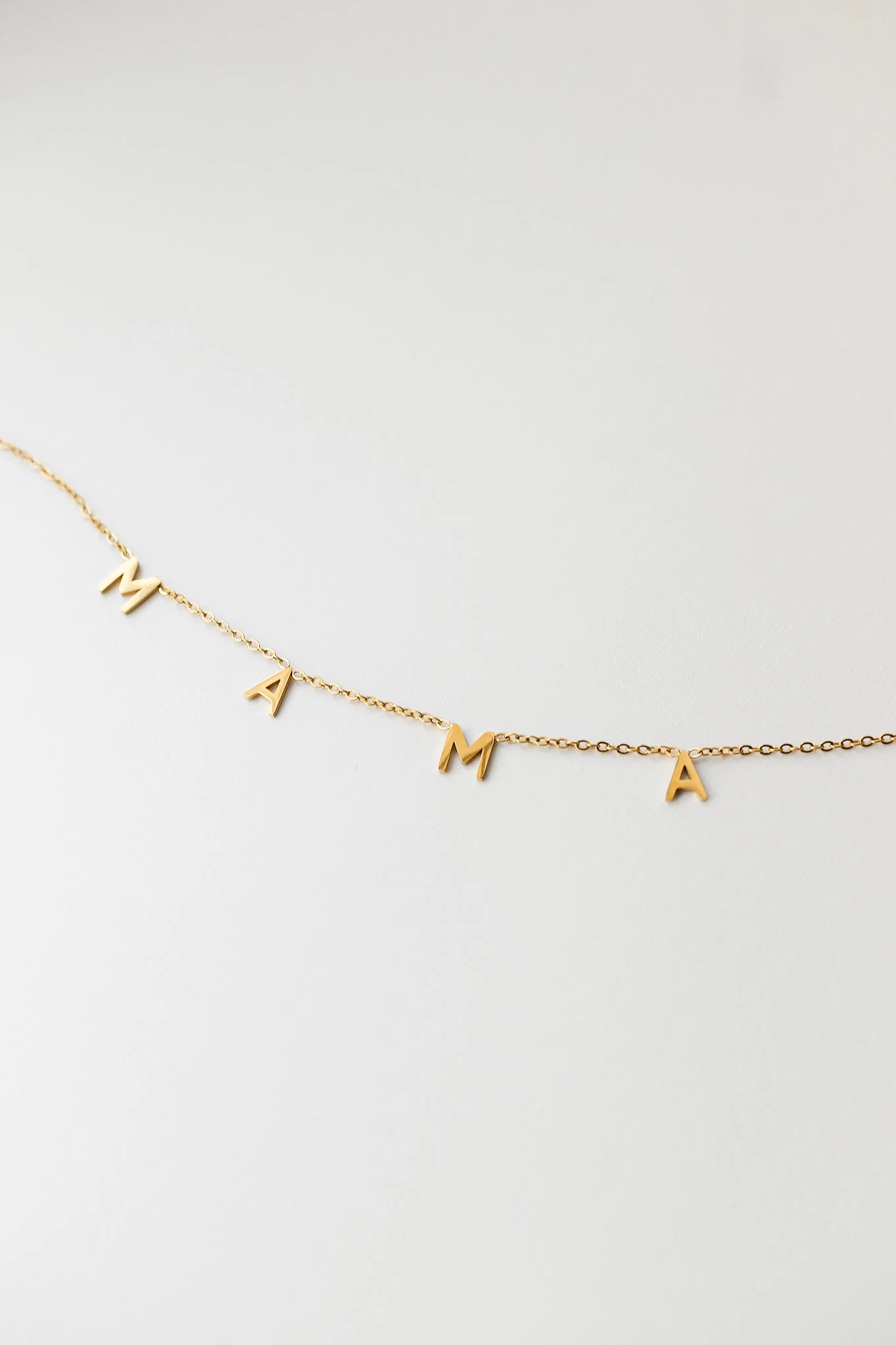 MAMA Necklace in Gold - Image 6