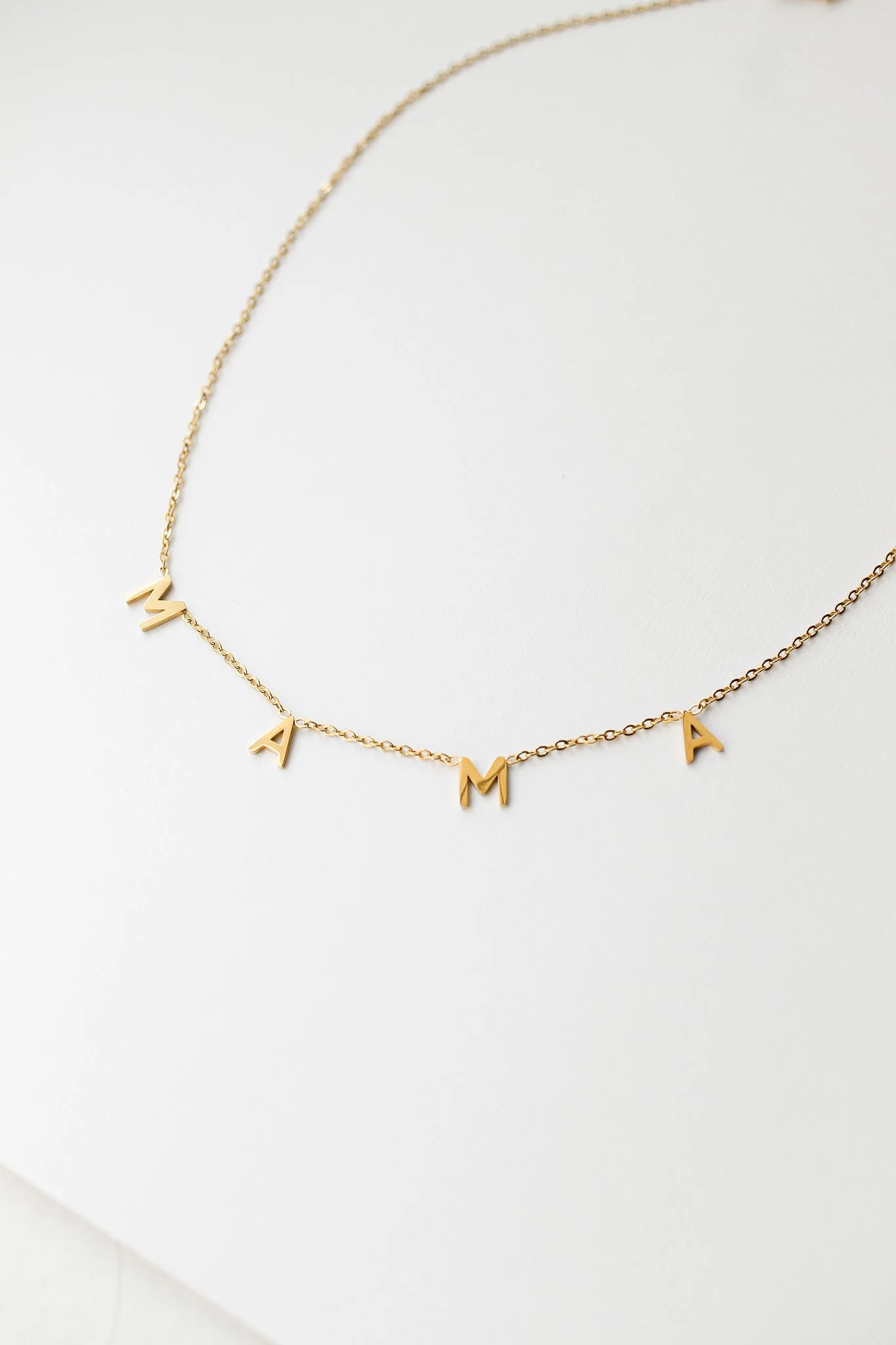 MAMA Necklace in Gold - Image 9