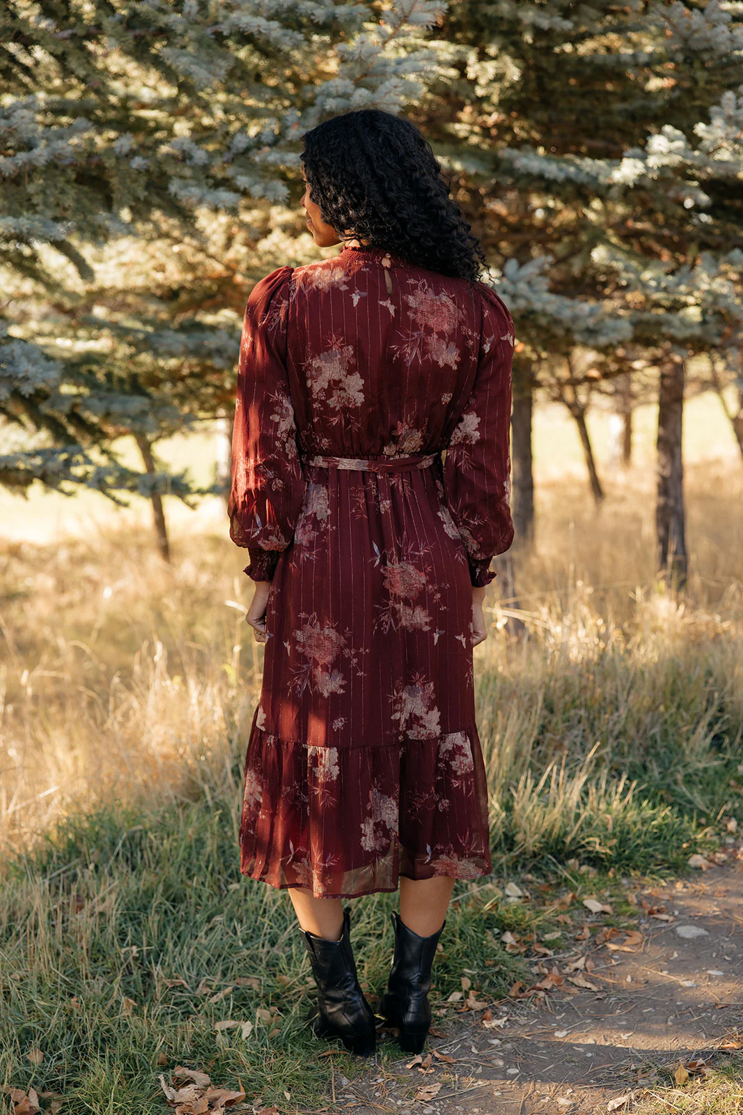 Maple Springs Floral Dress - Image 4