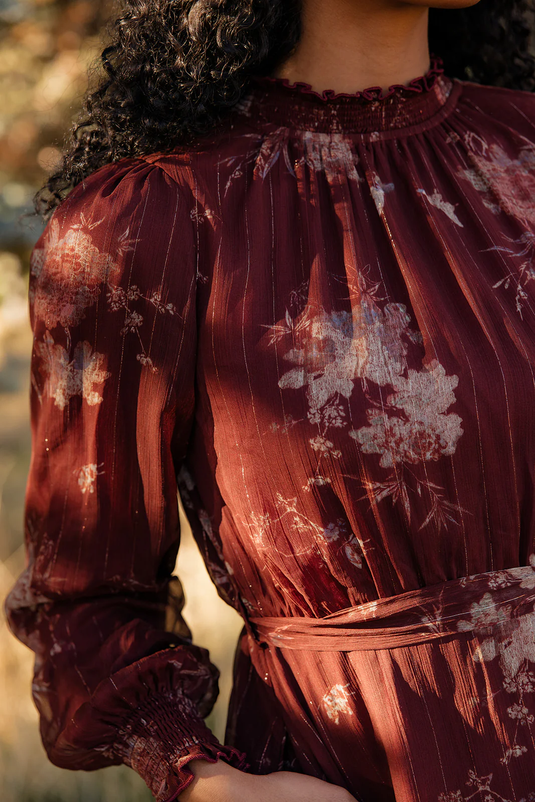 Maple Springs Floral Dress - Image 5