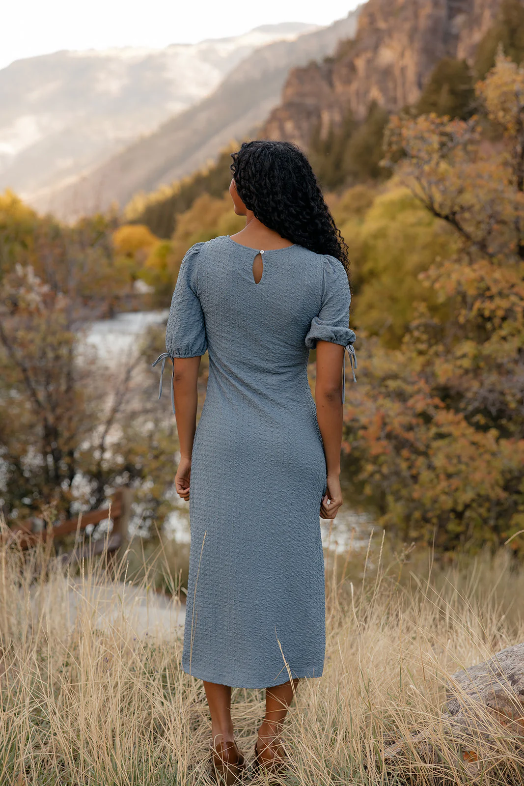 Marceline Textured Dress - Image 10