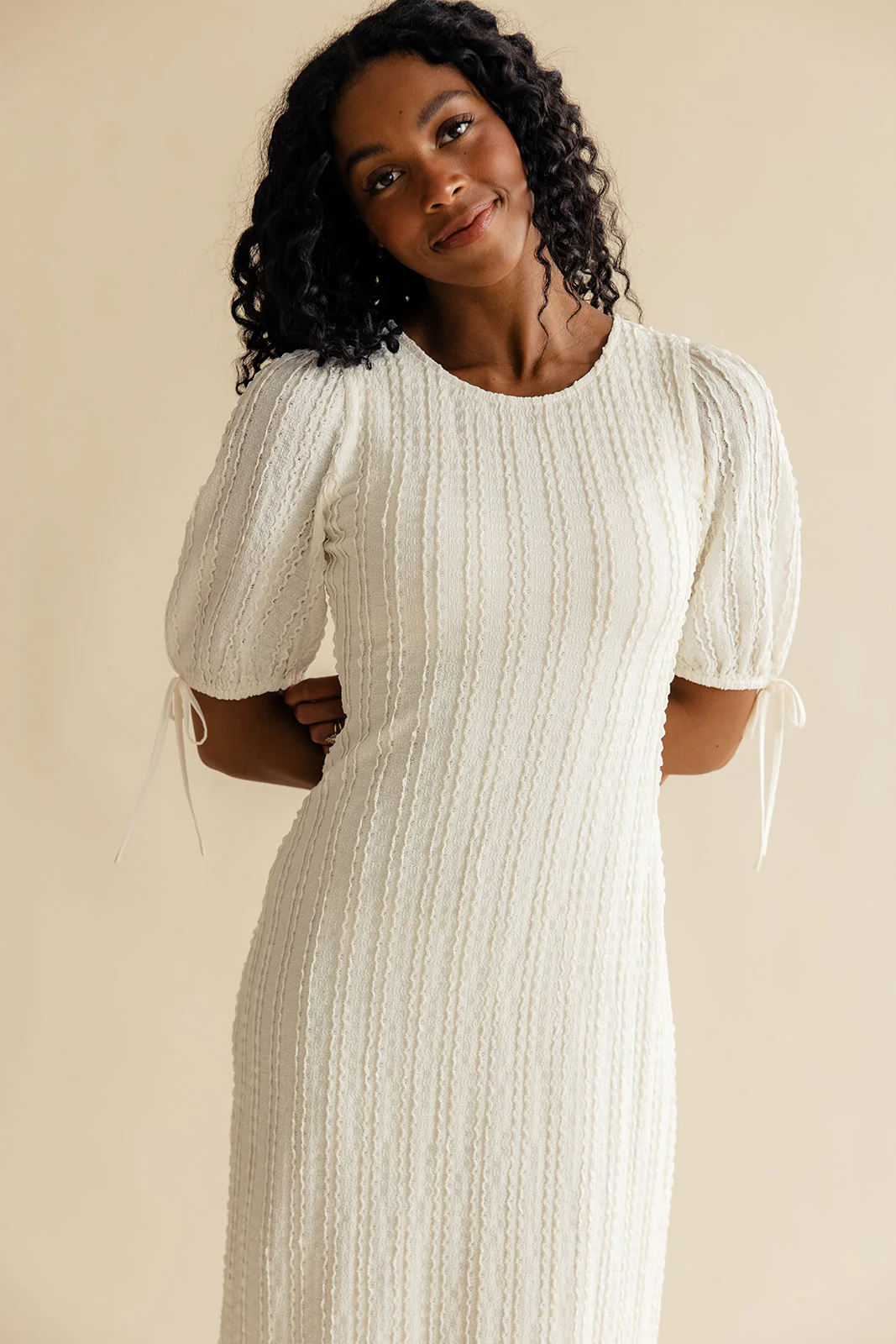 Marceline Textured Dress - Image 25