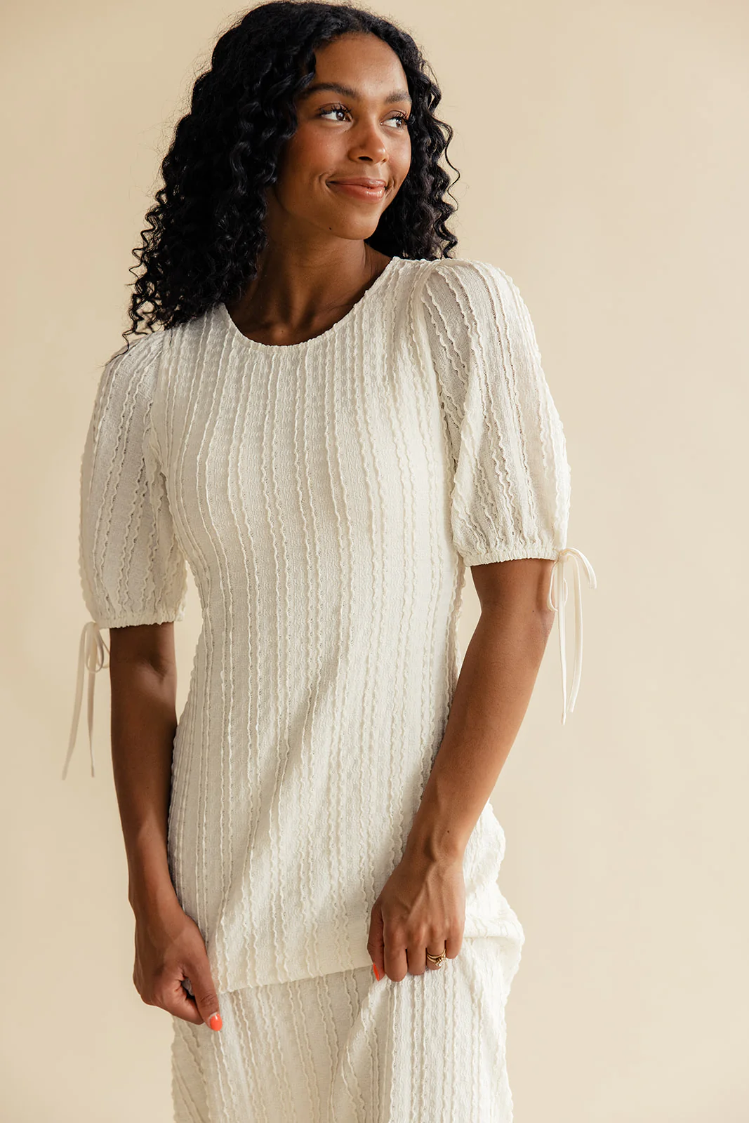 Marceline Textured Dress - Image 26