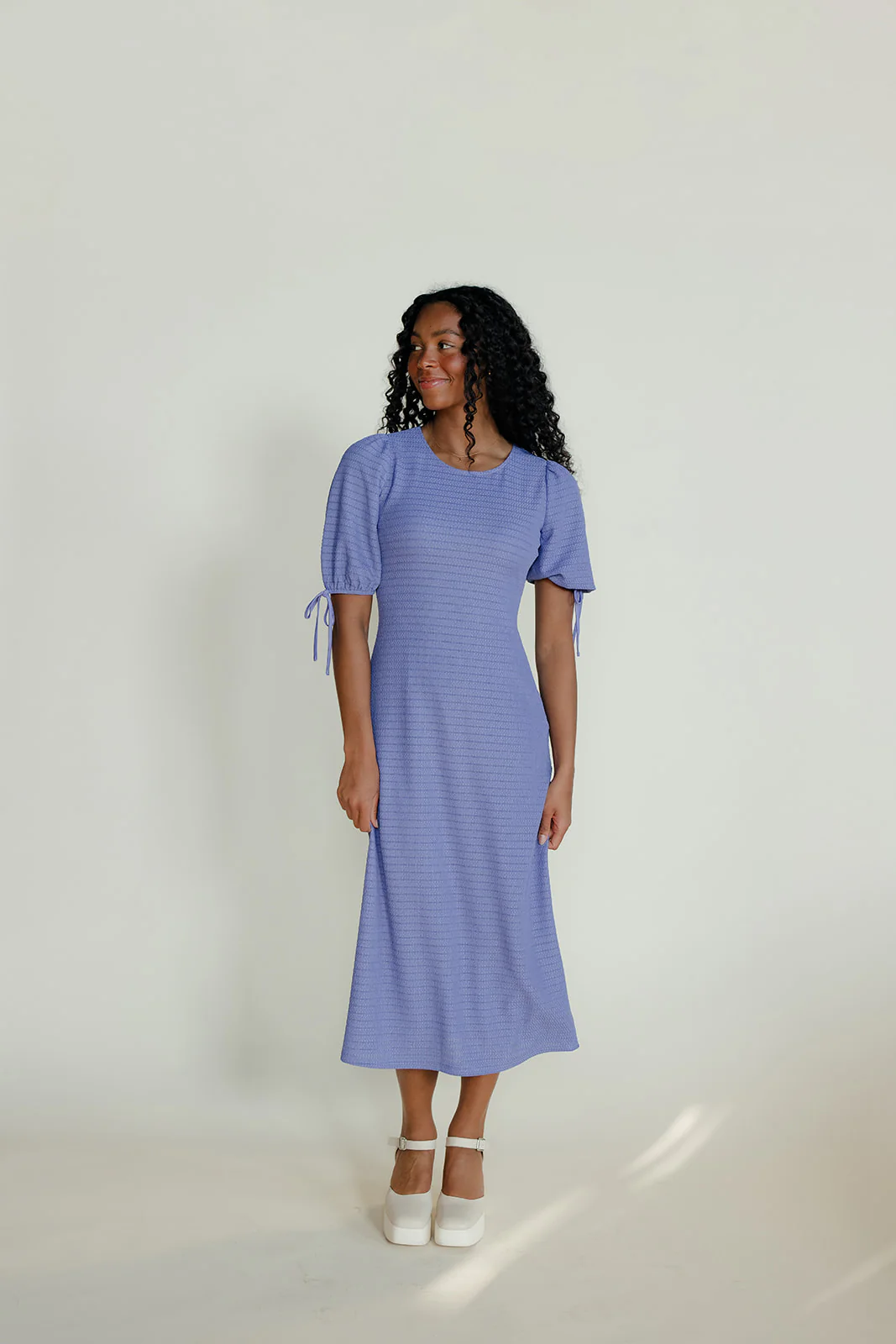 Marceline Textured Dress - Image 5