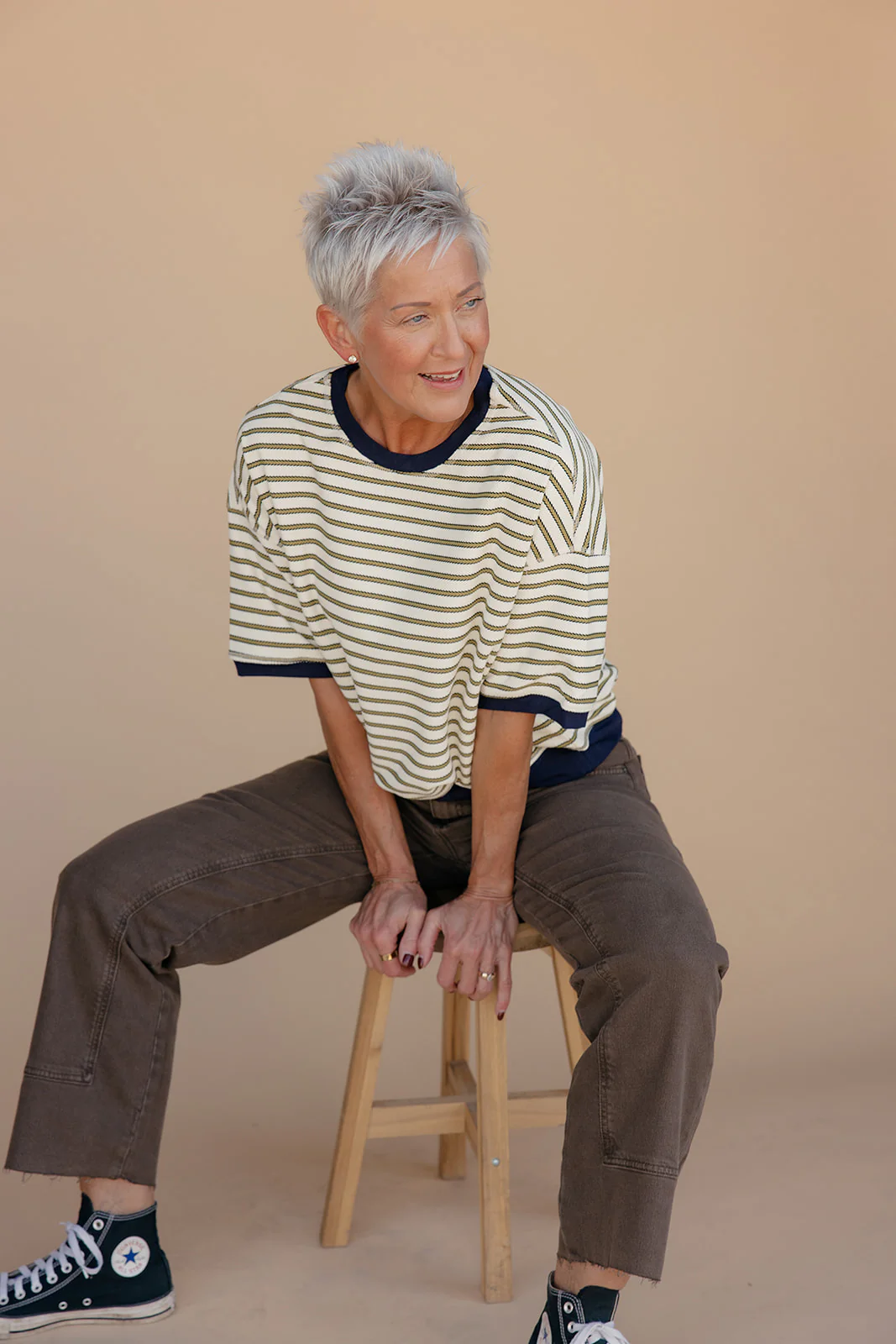 Market Day Stripe Tee - Image 2
