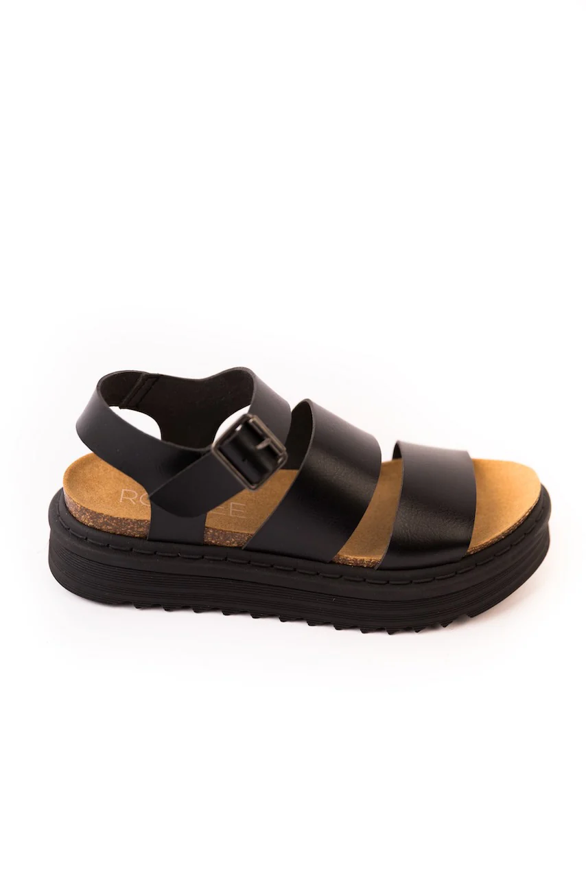 Martita Leather Platform Sandals - Image 8