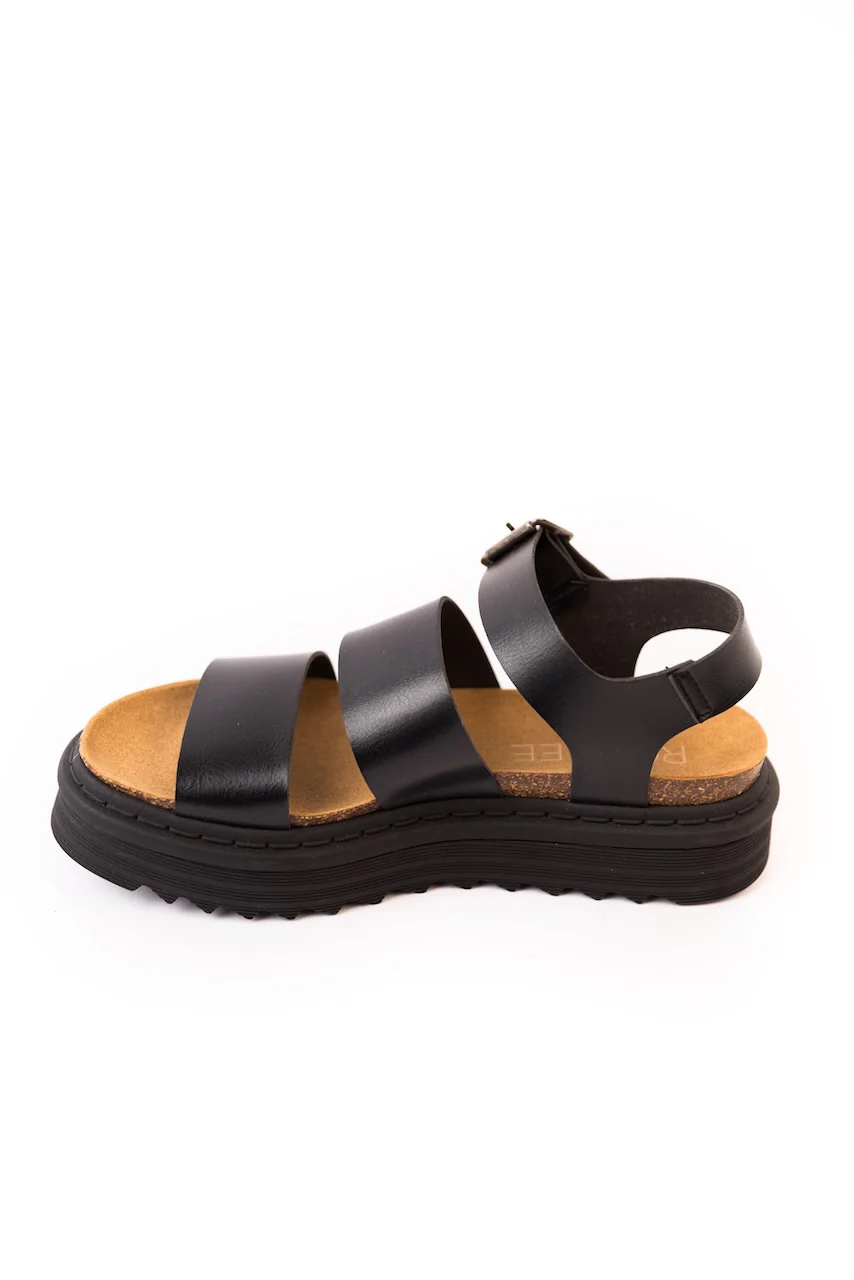 Martita Leather Platform Sandals - Image 9