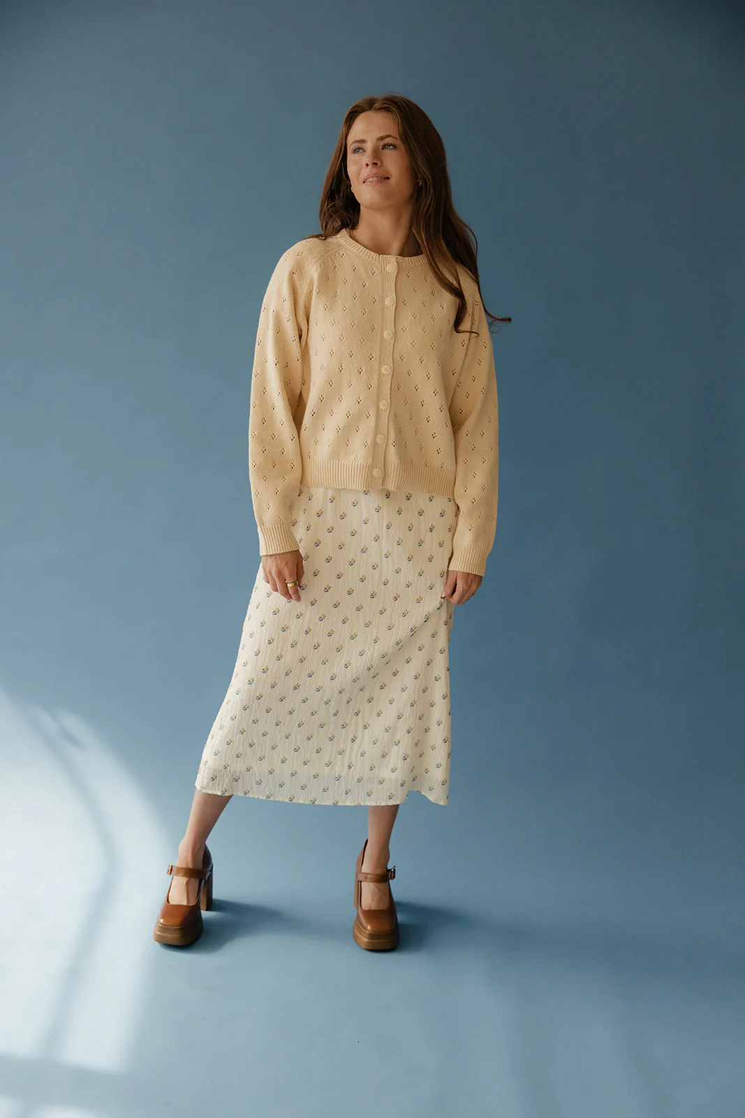 Meadow Whisper Floral Dress - Image 6