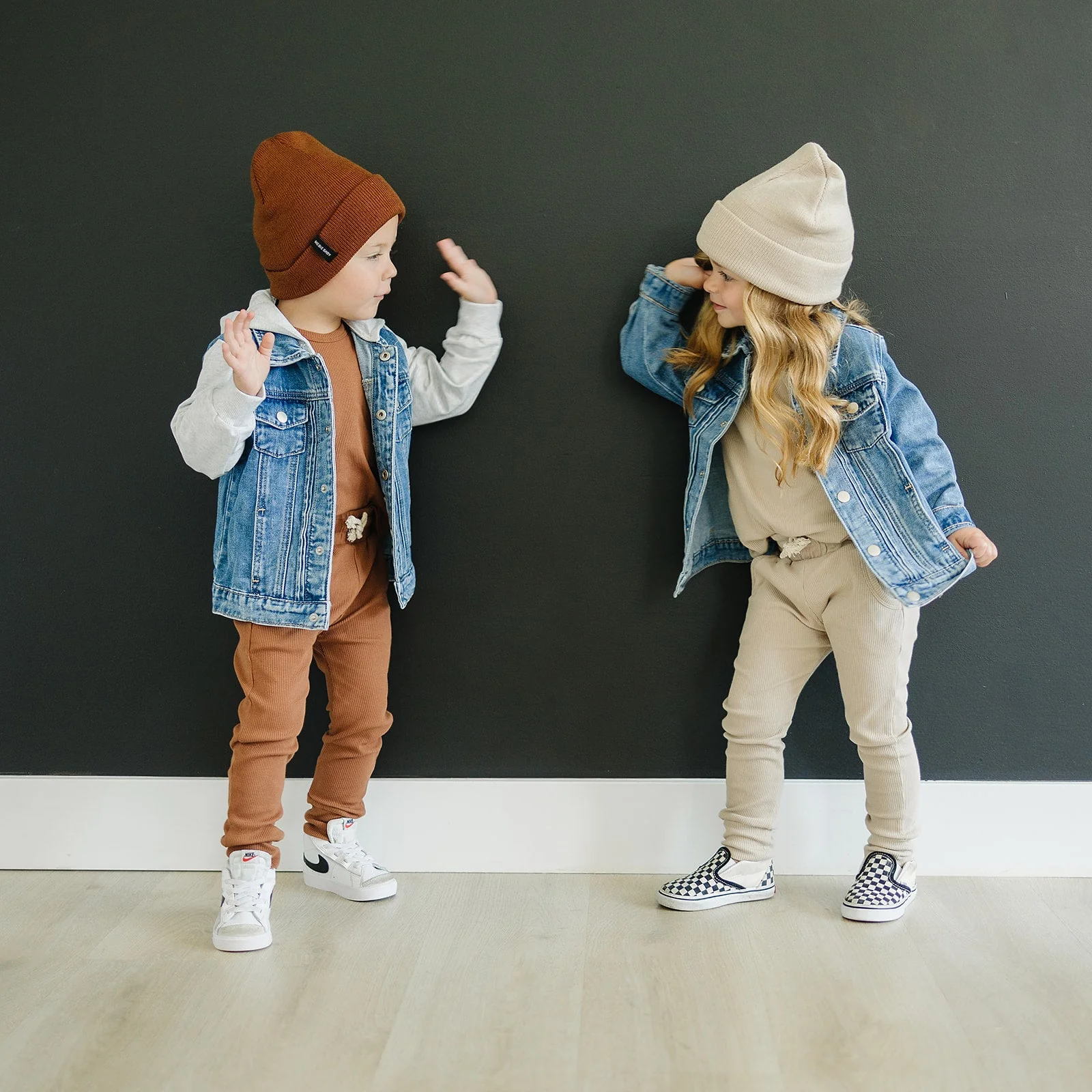 Mebie Baby Hooded Jean Jacket - Image 3