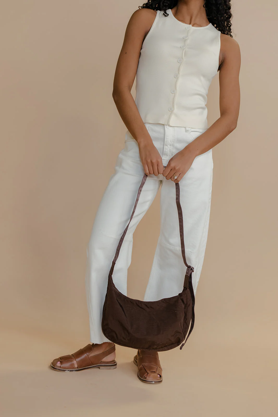 BAGGU Medium Nylon Crescent Bag - Image 18