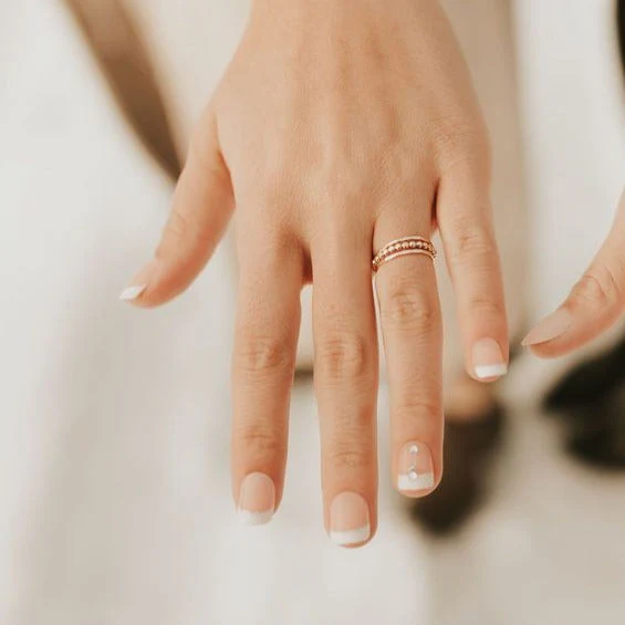 Micah Gold Filled Stacking Ring - Image 4