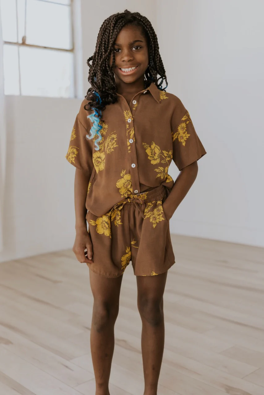 Mini Billie Floral Shorts - Image 7