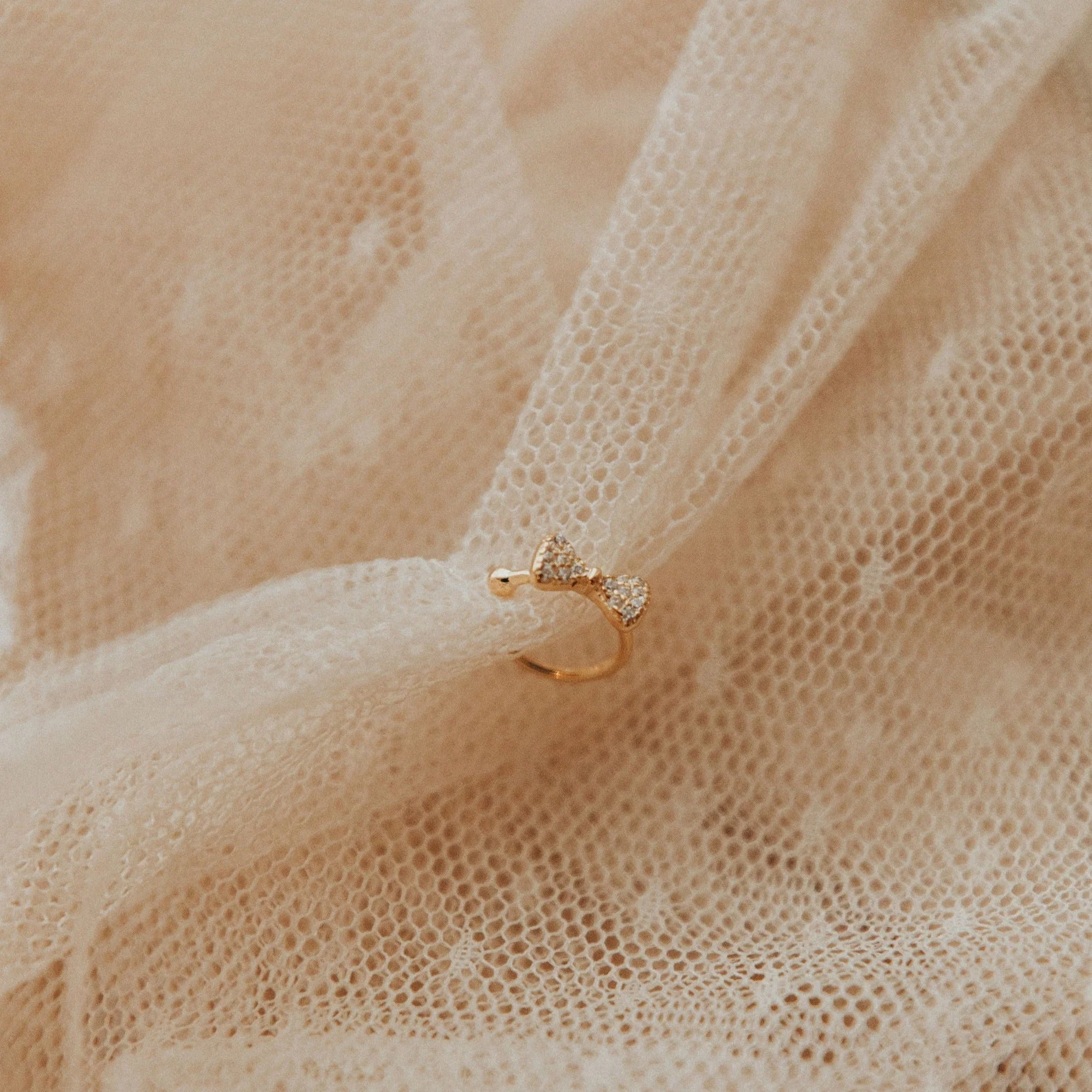Mini Bow Ear Cuff - Image 2