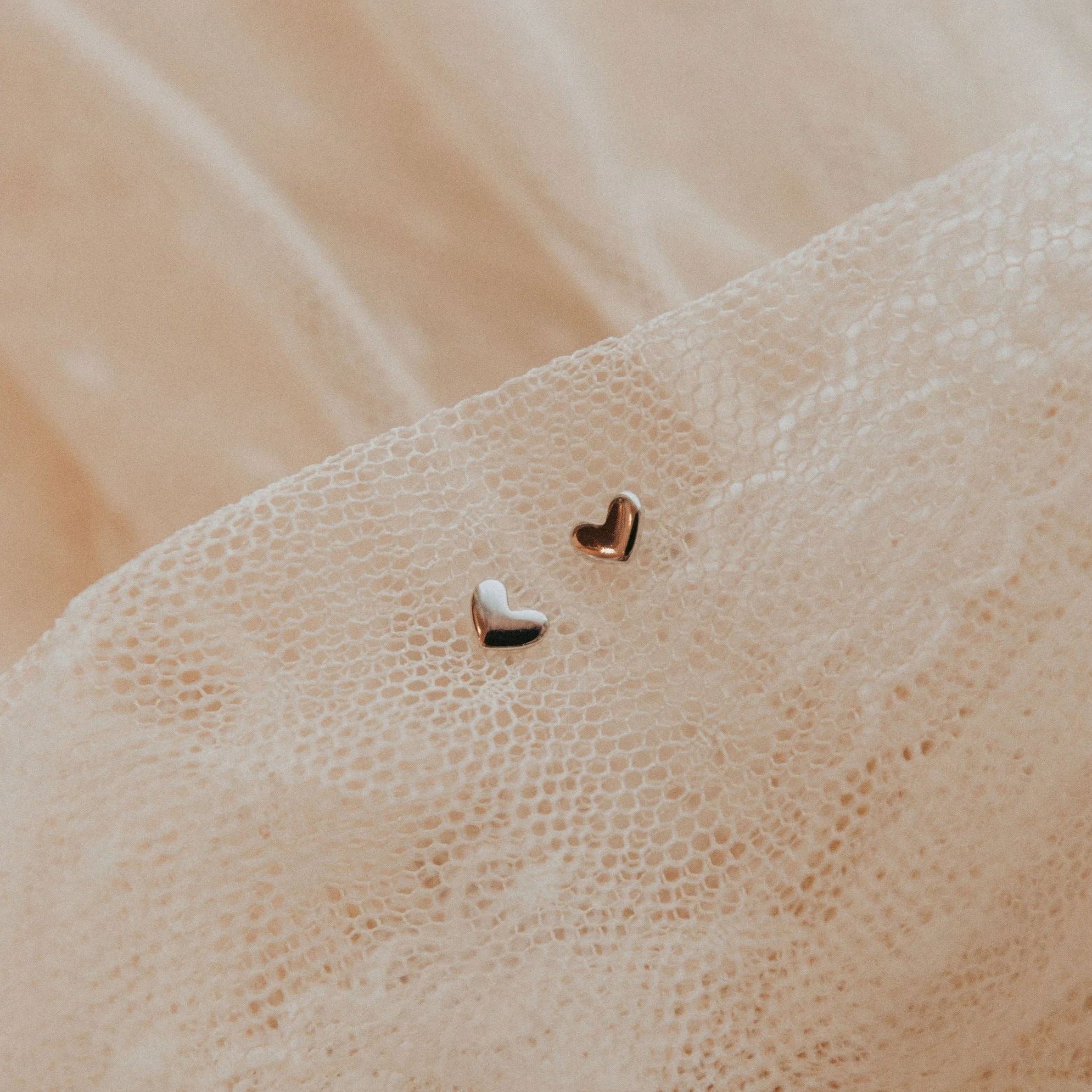 Mini Heart Studs - Image 7