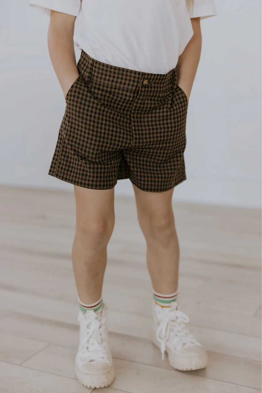 Mini Milo Gingham Shorts - Image 10