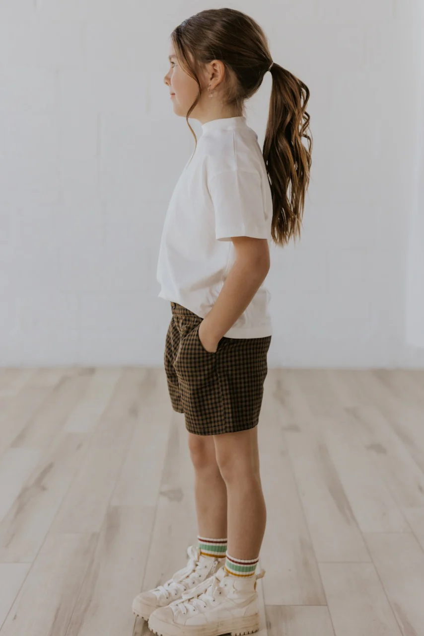 Mini Milo Gingham Shorts - Image 12