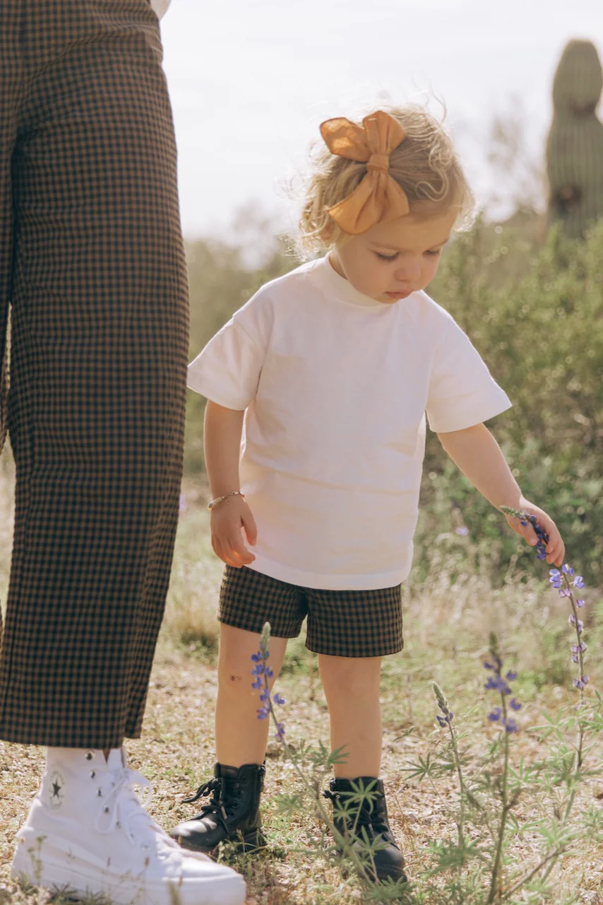 Mini Milo Gingham Shorts - Image 8