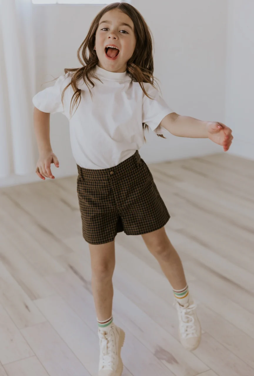 Mini Milo Gingham Shorts - Image 9
