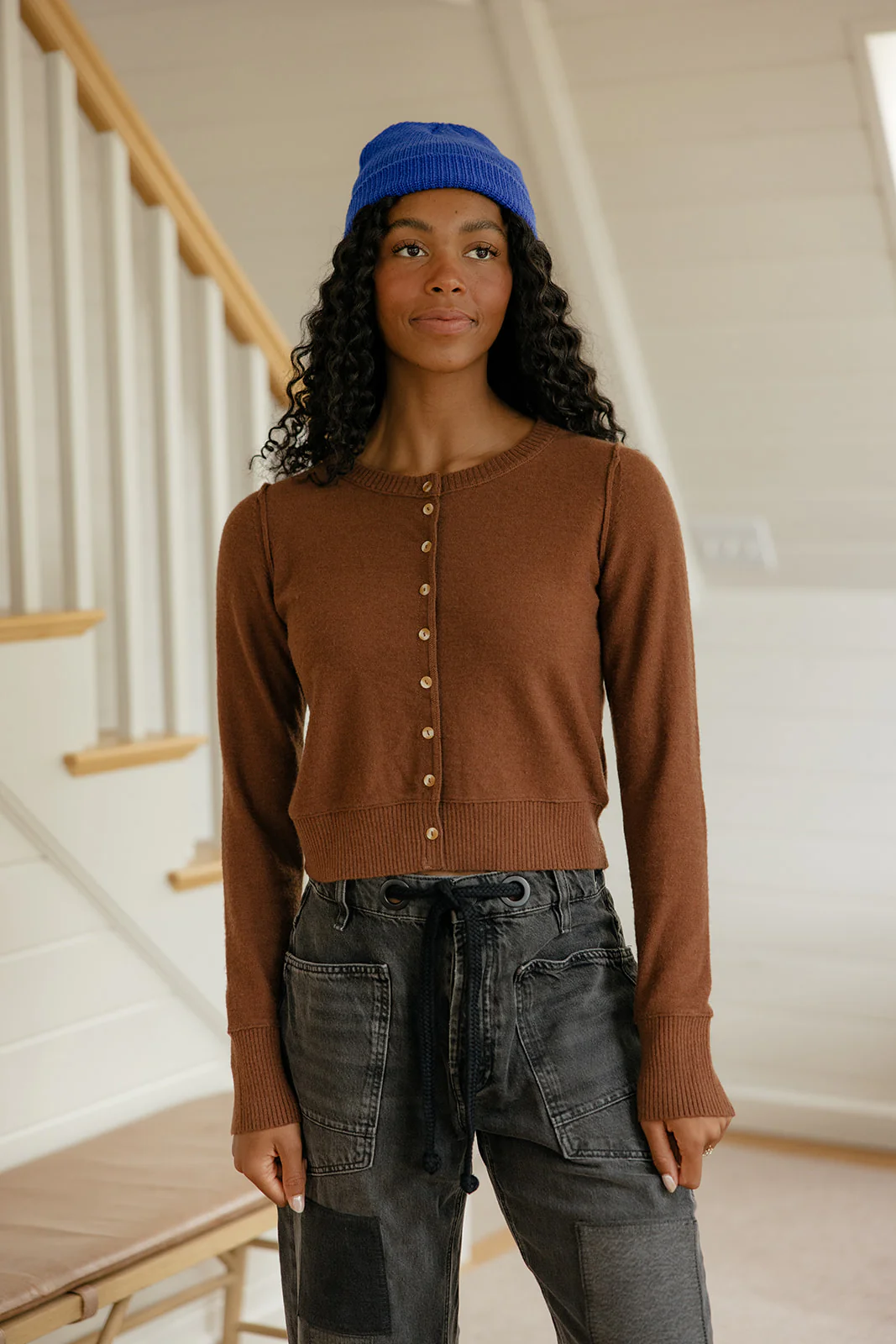 Mocha Horizon Cardigan - Image 4