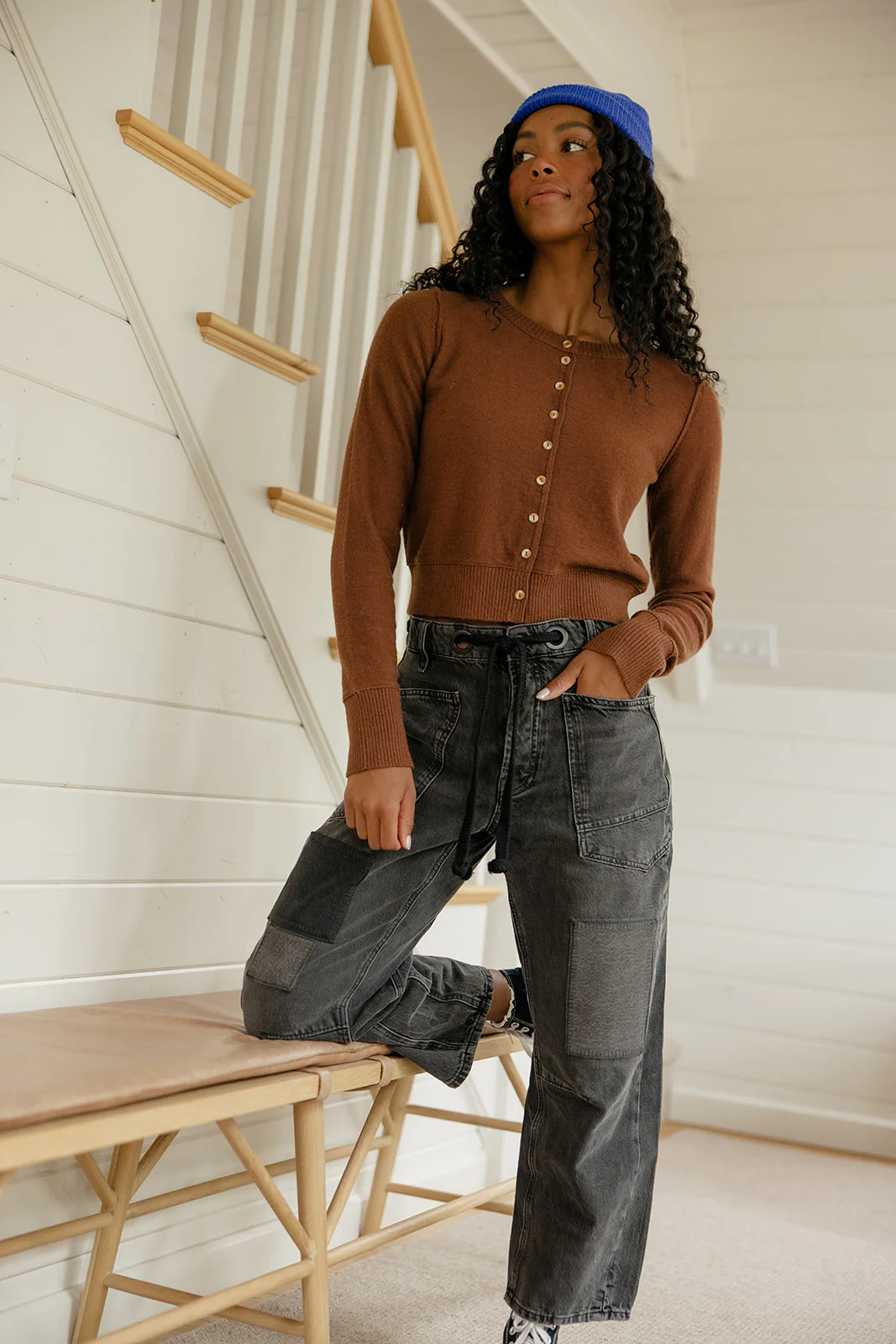 Mocha Horizon Cardigan - Image 8