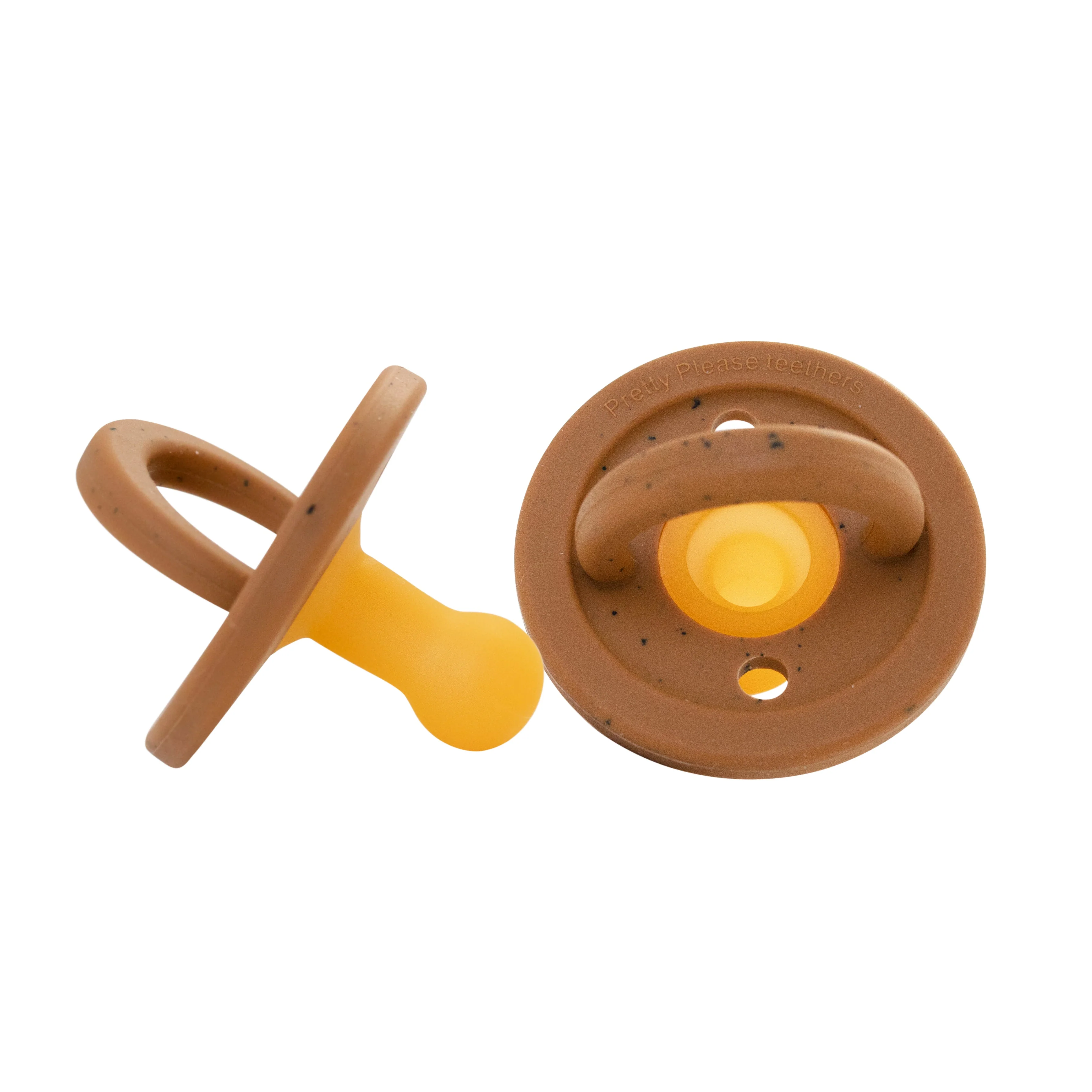 Modern Pacifier | Speckled Almond