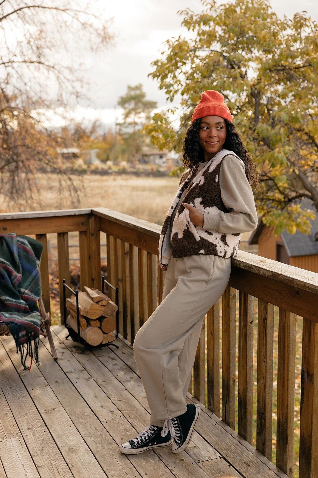 Moo Mood Sherpa Vest - Image 5