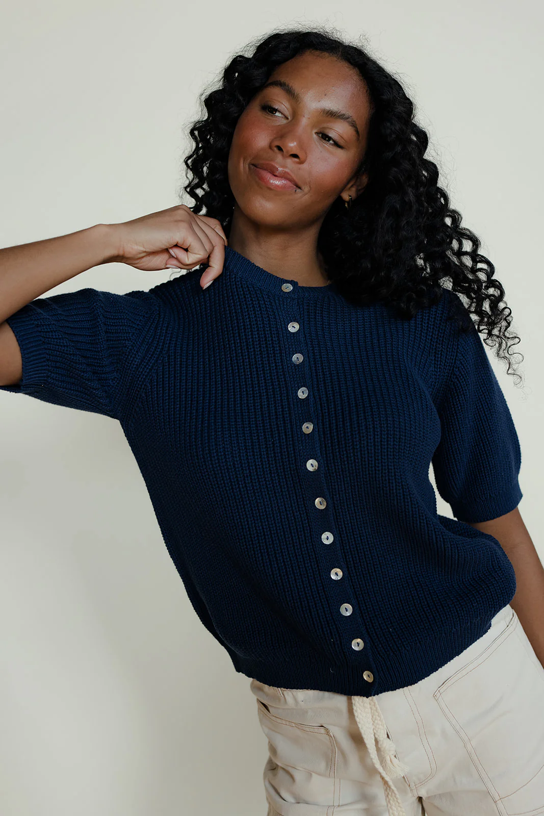 Morning Harbor Button Cardigan - Image 4