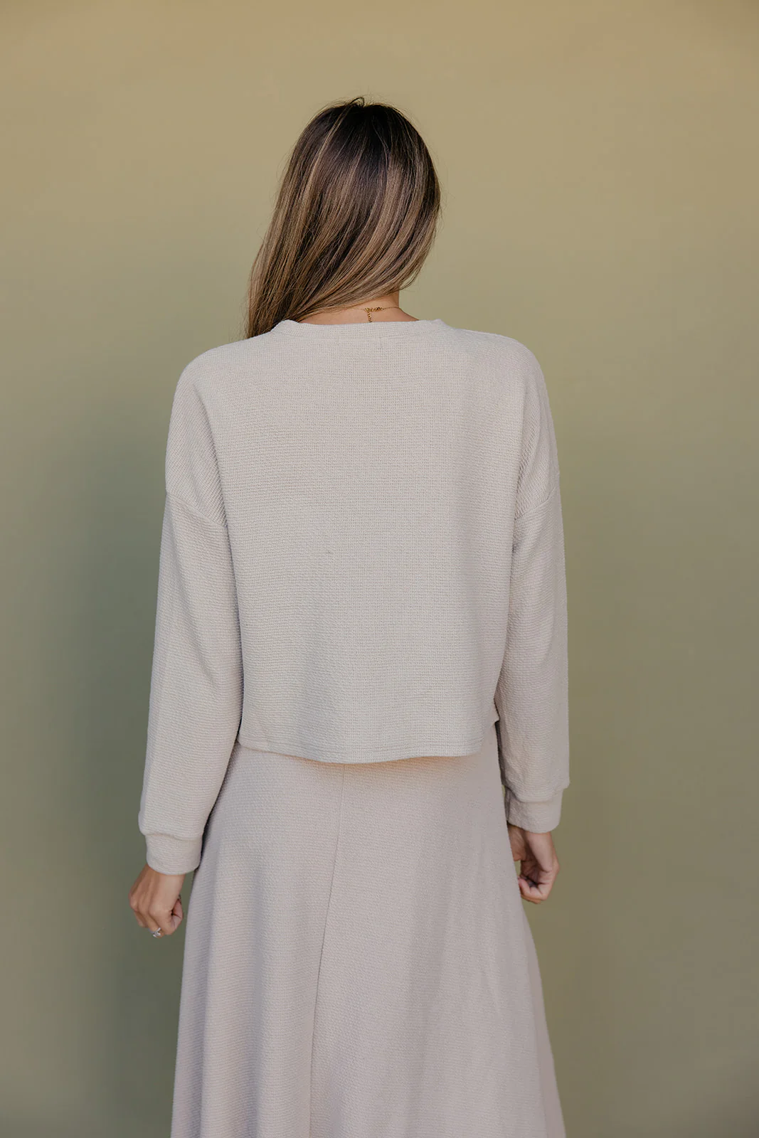 Morning Latte Pocket Sweater - Image 3