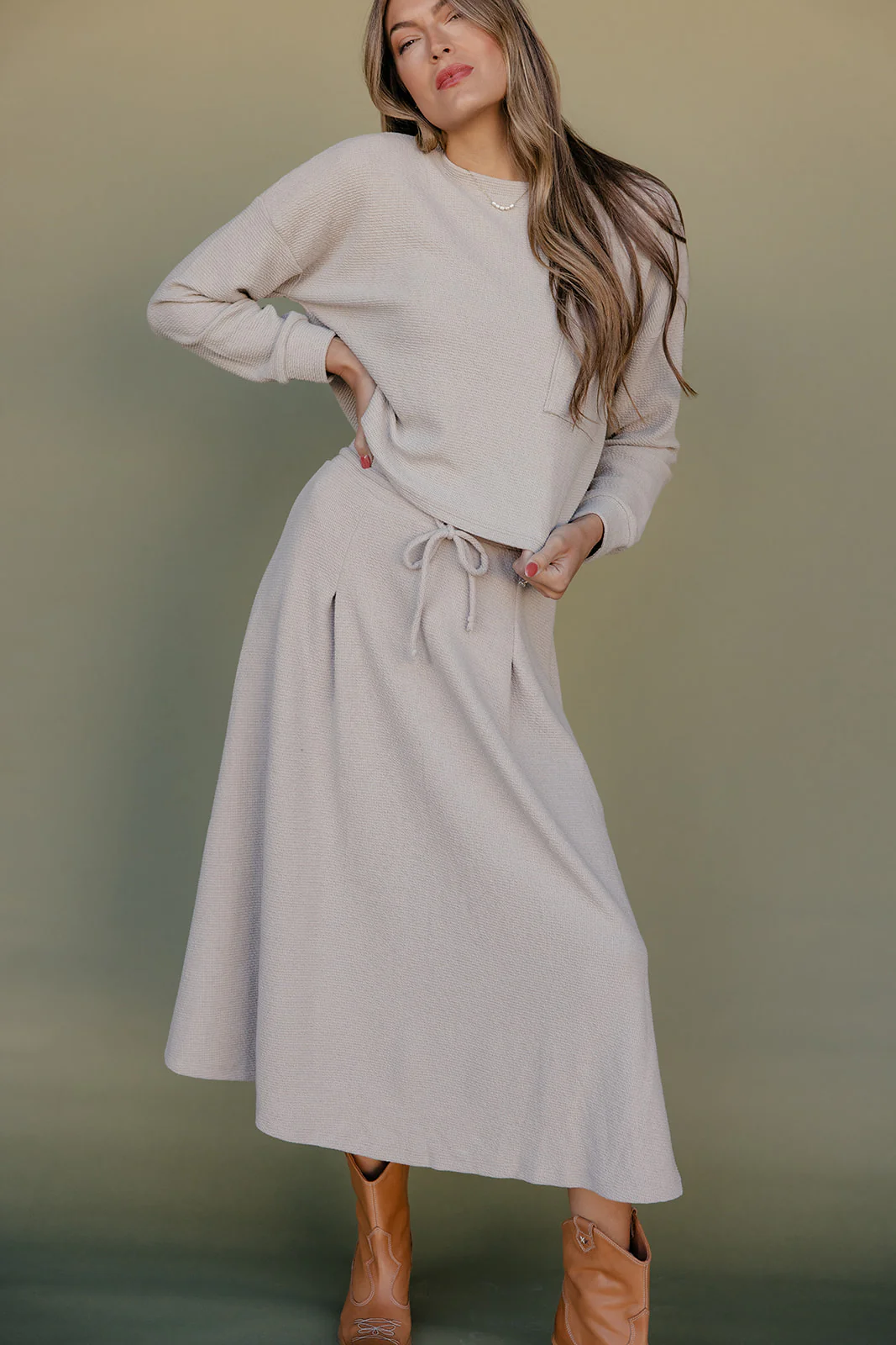 Morning Latte Pocket Sweater - Image 8