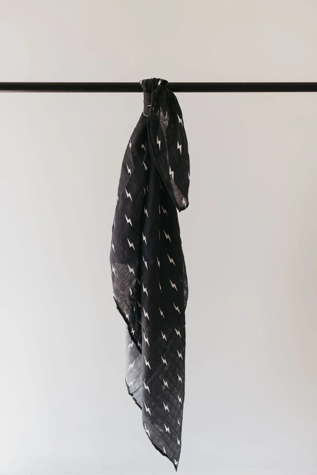 Muslin Swaddle | Midnight Lightning Bolt - Image 2