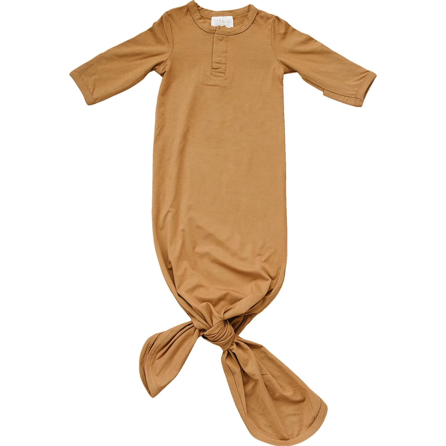 Mustard Bamboo Knot Gown - Image 4