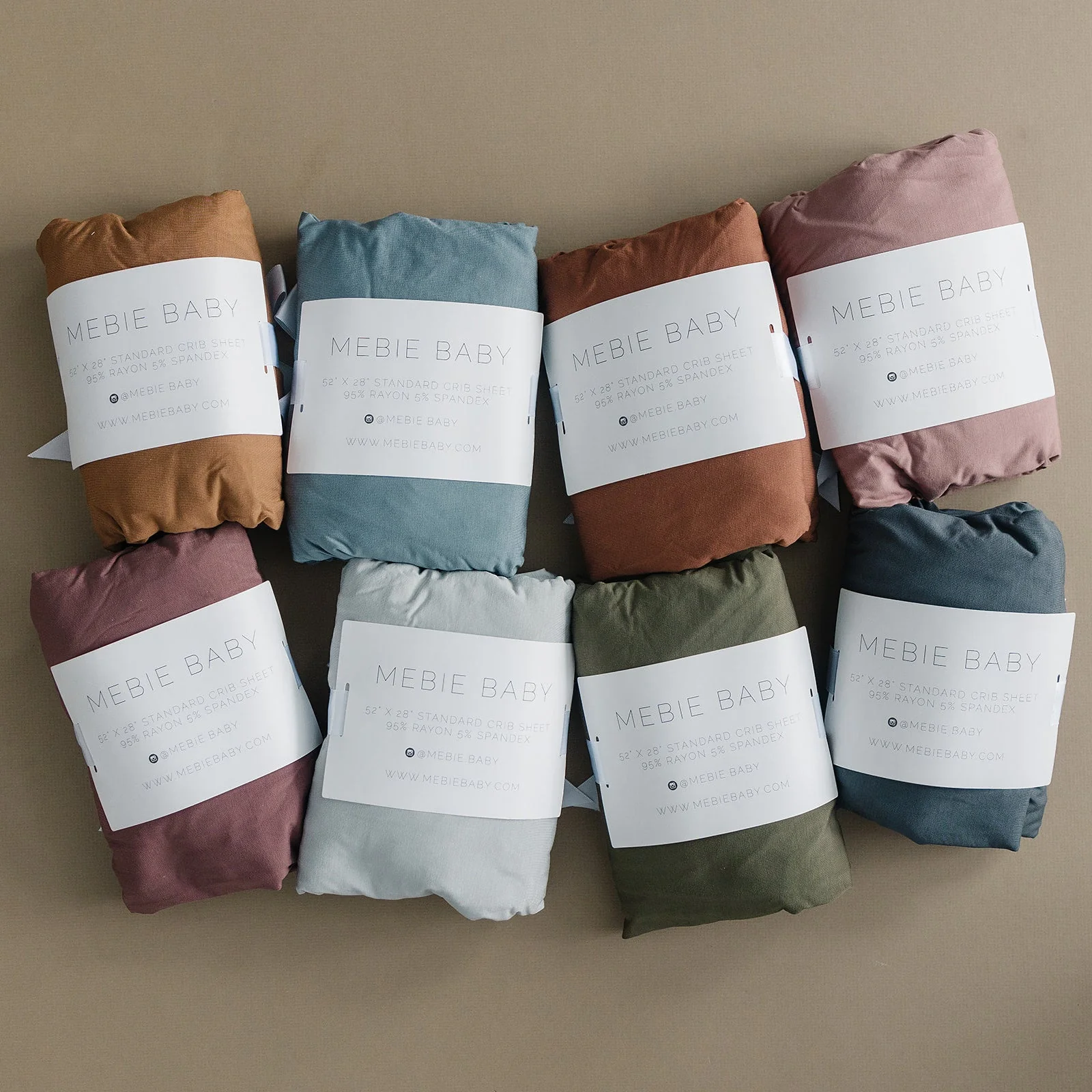 Mustard Bamboo Stretch Crib Sheet - Image 7