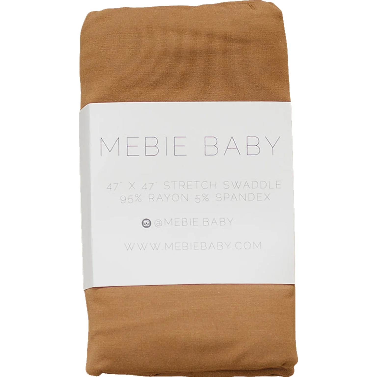 Mustard Bamboo Stretch Swaddle - Image 5