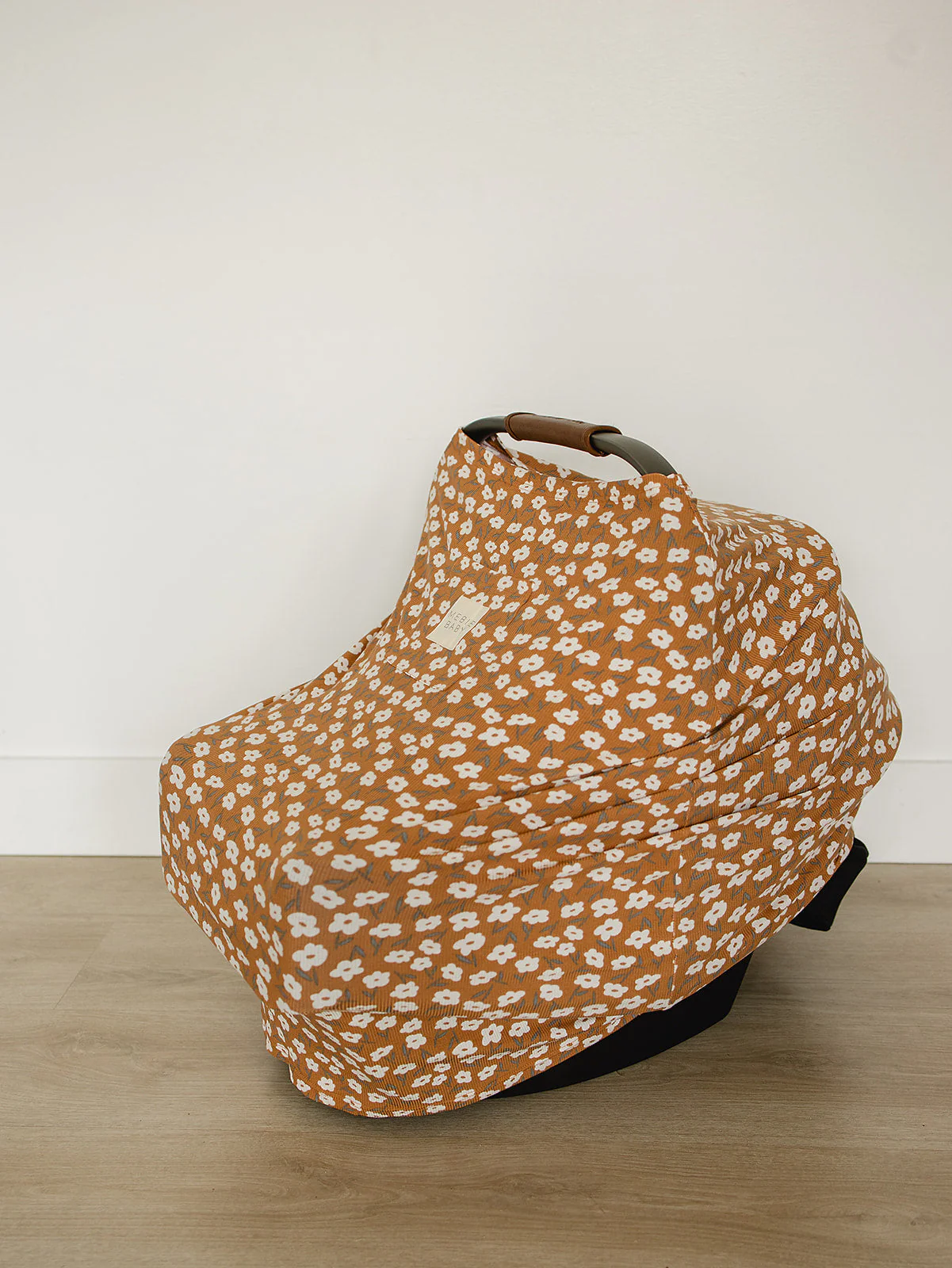 Mustard Floral Bamboo Multi-Use Cover - Image 5