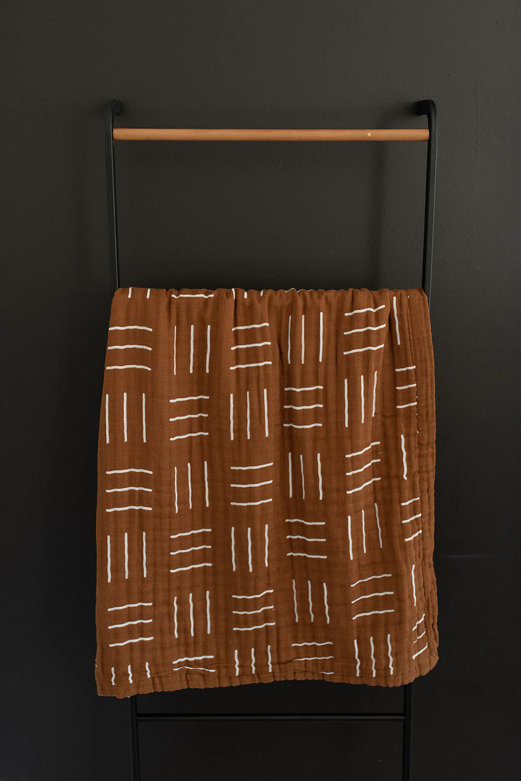Mustard Mudcloth Muslin Quilt - Image 2