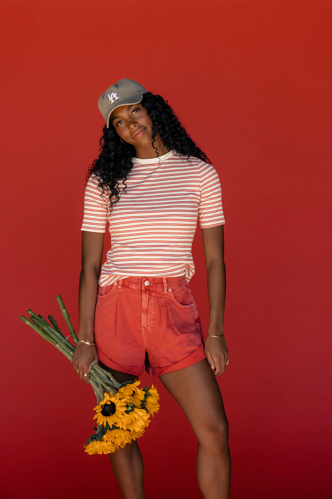 Myla Striped Tee - Image 19